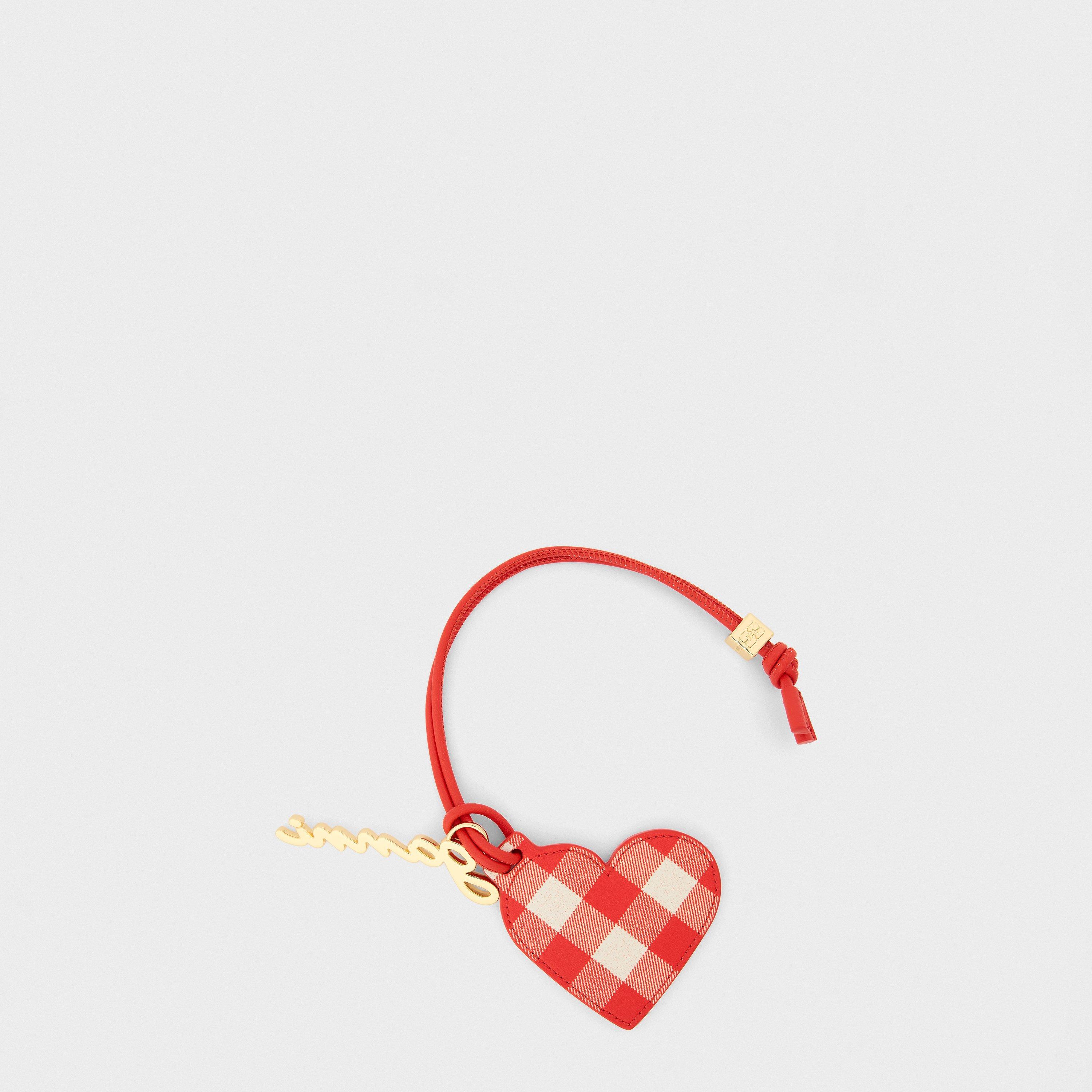 Red Alert - Ganni - Women's Heart Keyring - 2