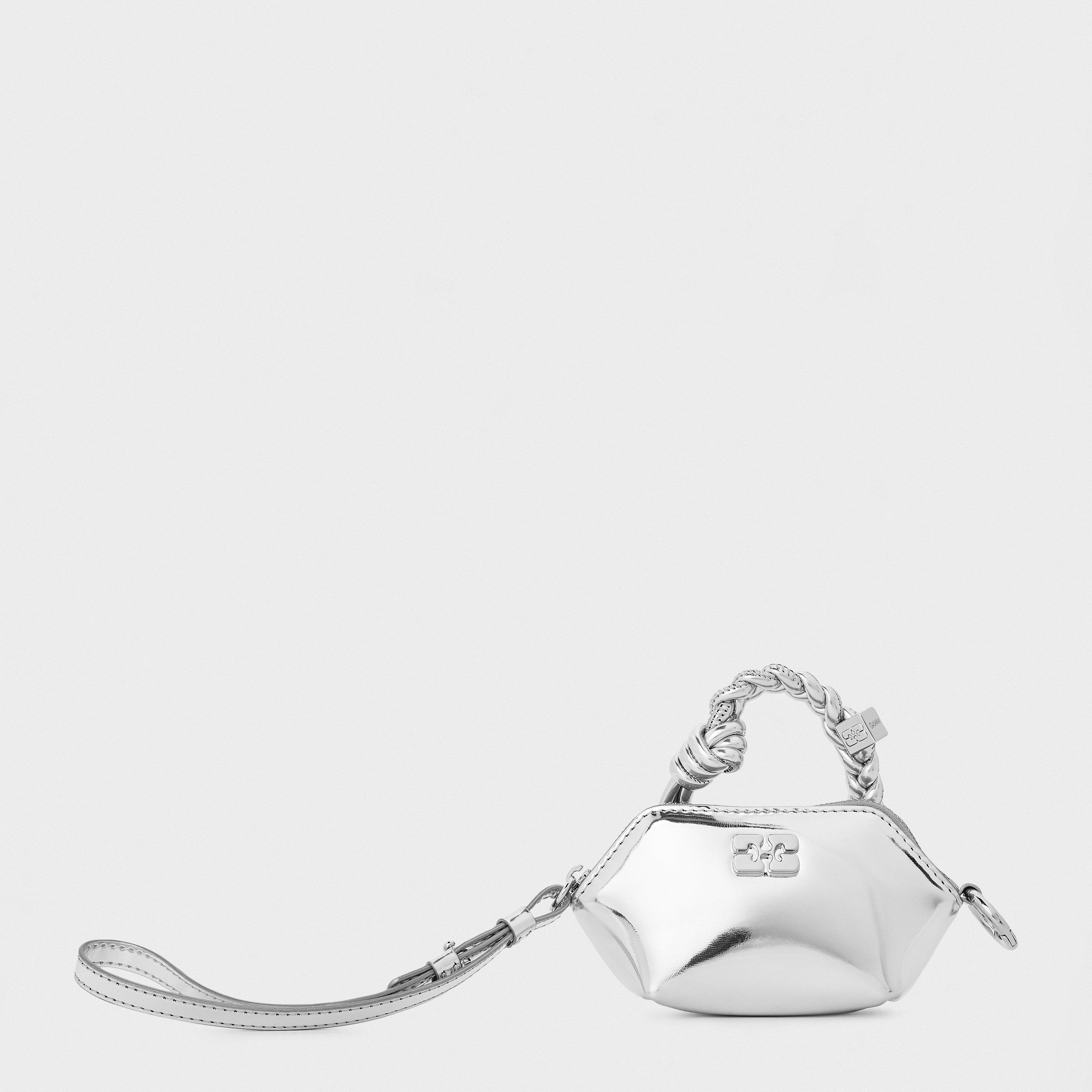 Silver - Ganni - Women's Bou Nano Keyring - 1