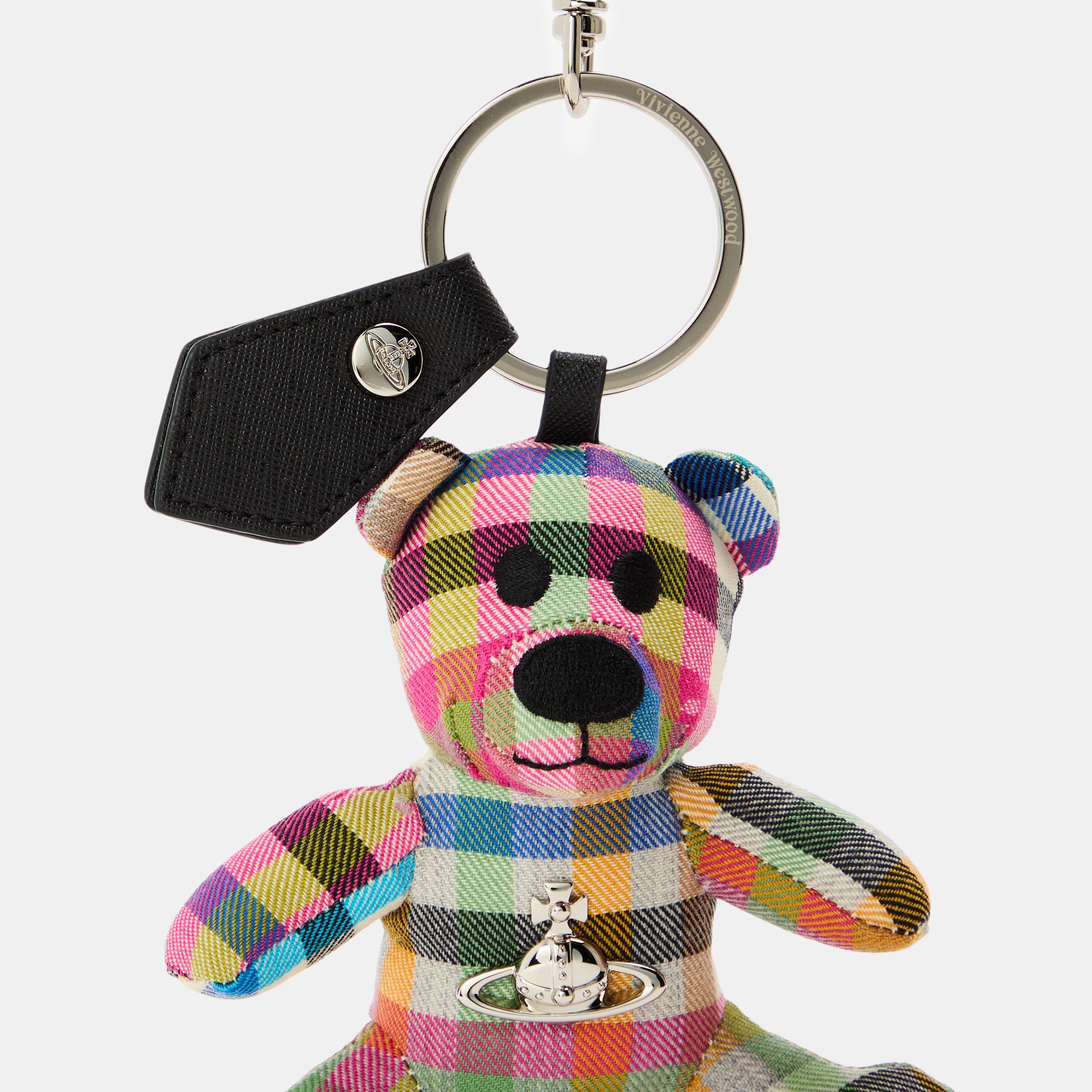 Vivienne Westwood Accessories Women's Viv Teddy Bear Metal Keyring