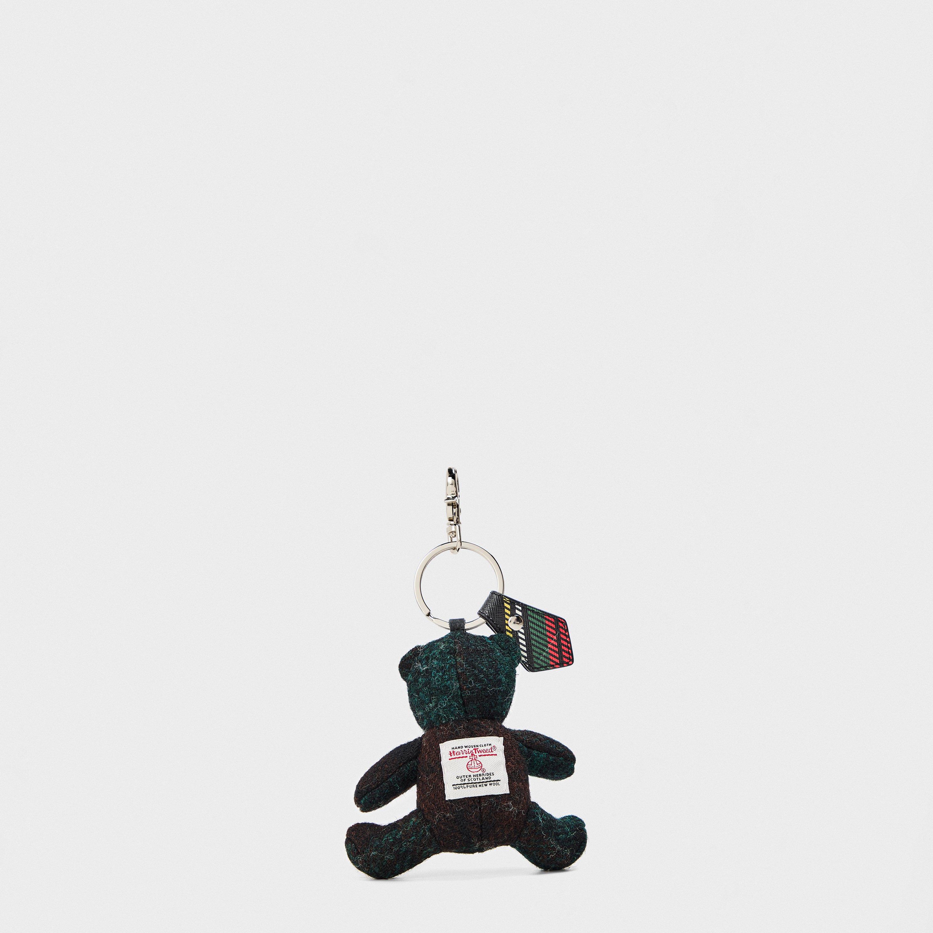 Dark Check - Vivienne Westwood - Women's Viv Teddy Bear Keyrings - 2