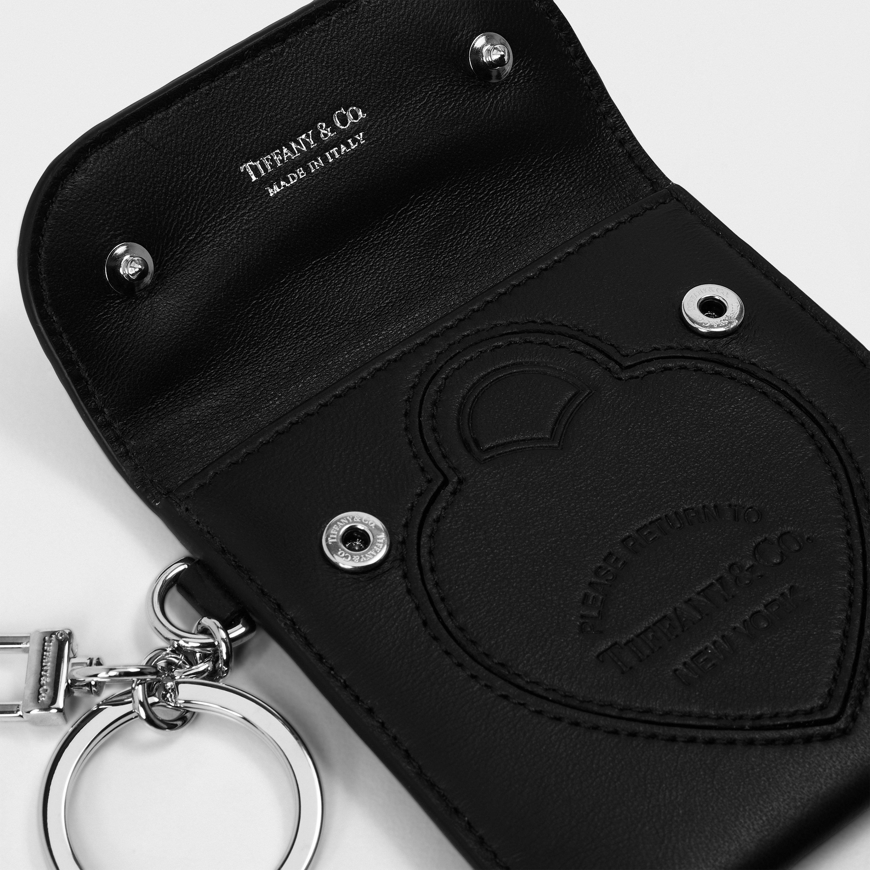 Black - Tiffany - Women's  Pouch Bag, Chrome 99 - 4