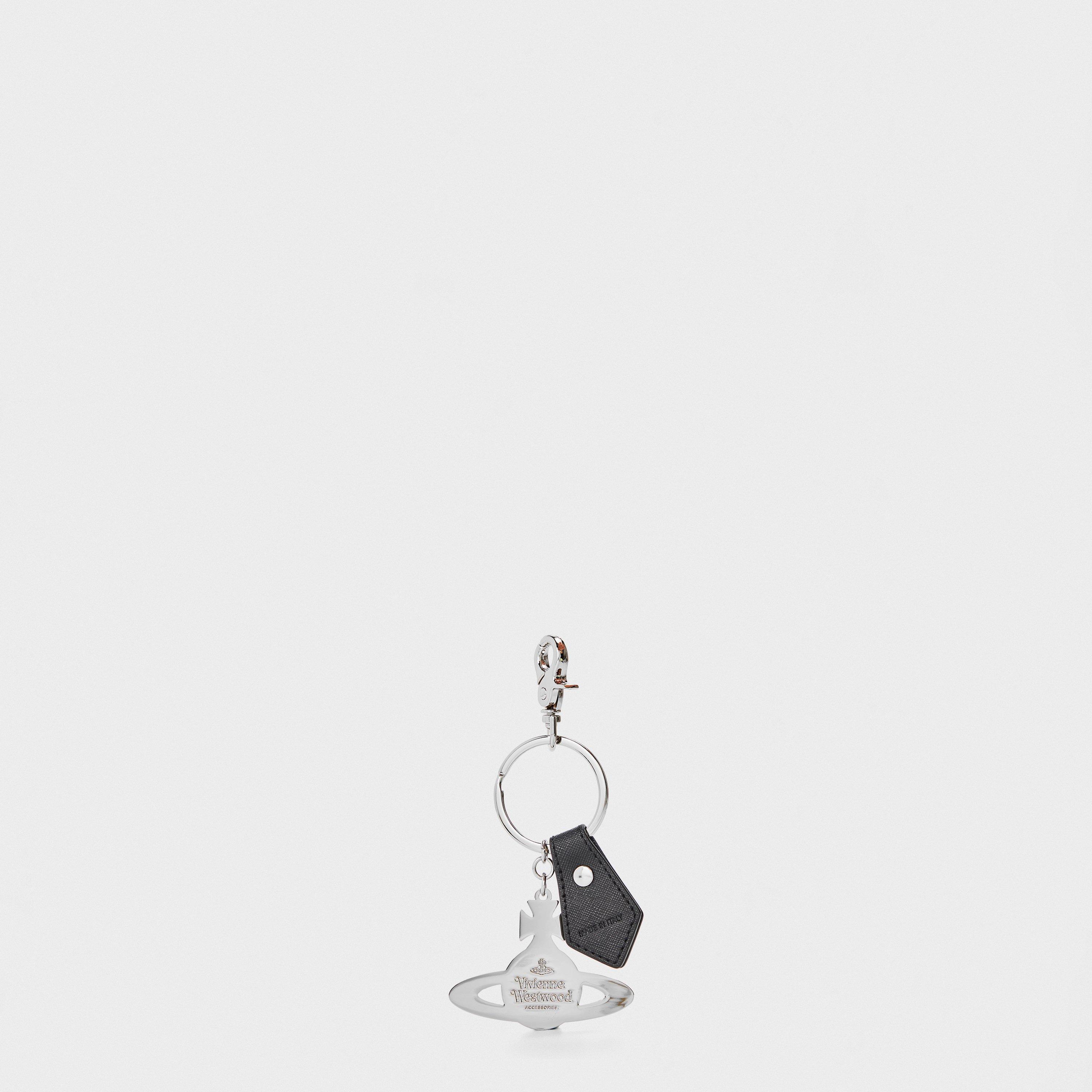 Silver - Vivienne Westwood - Women's Viv Hammered Orb Keyrings - 2