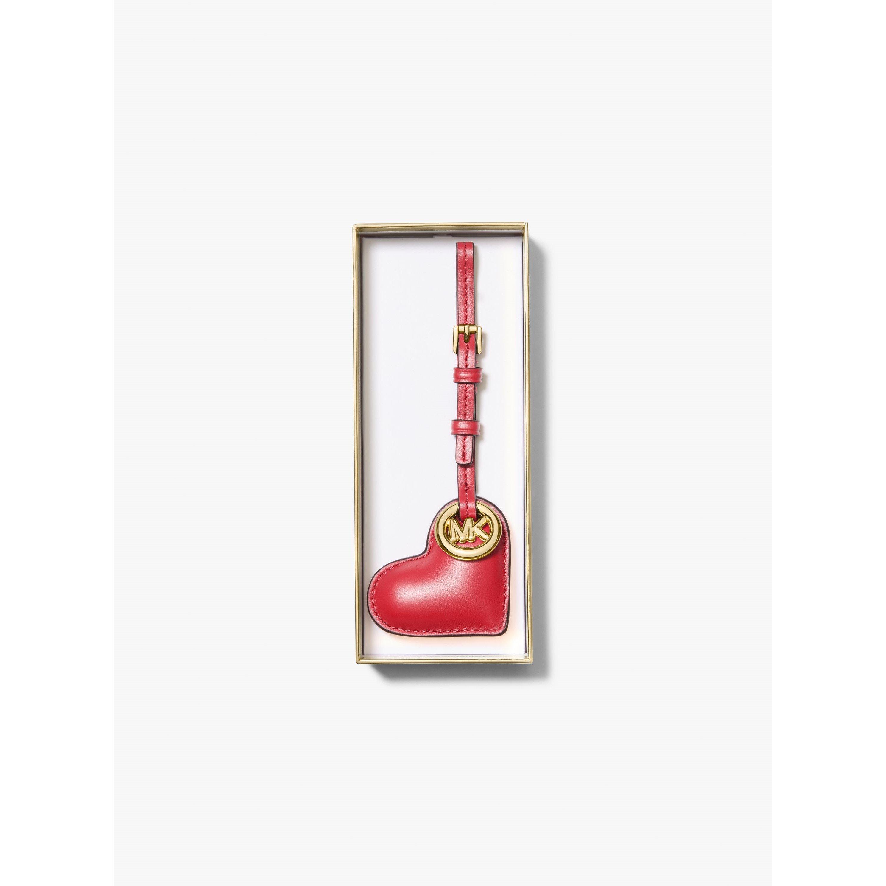 CRIMSON - MICHAEL Michael Kors - Women's Heart Charm Keyring - 2