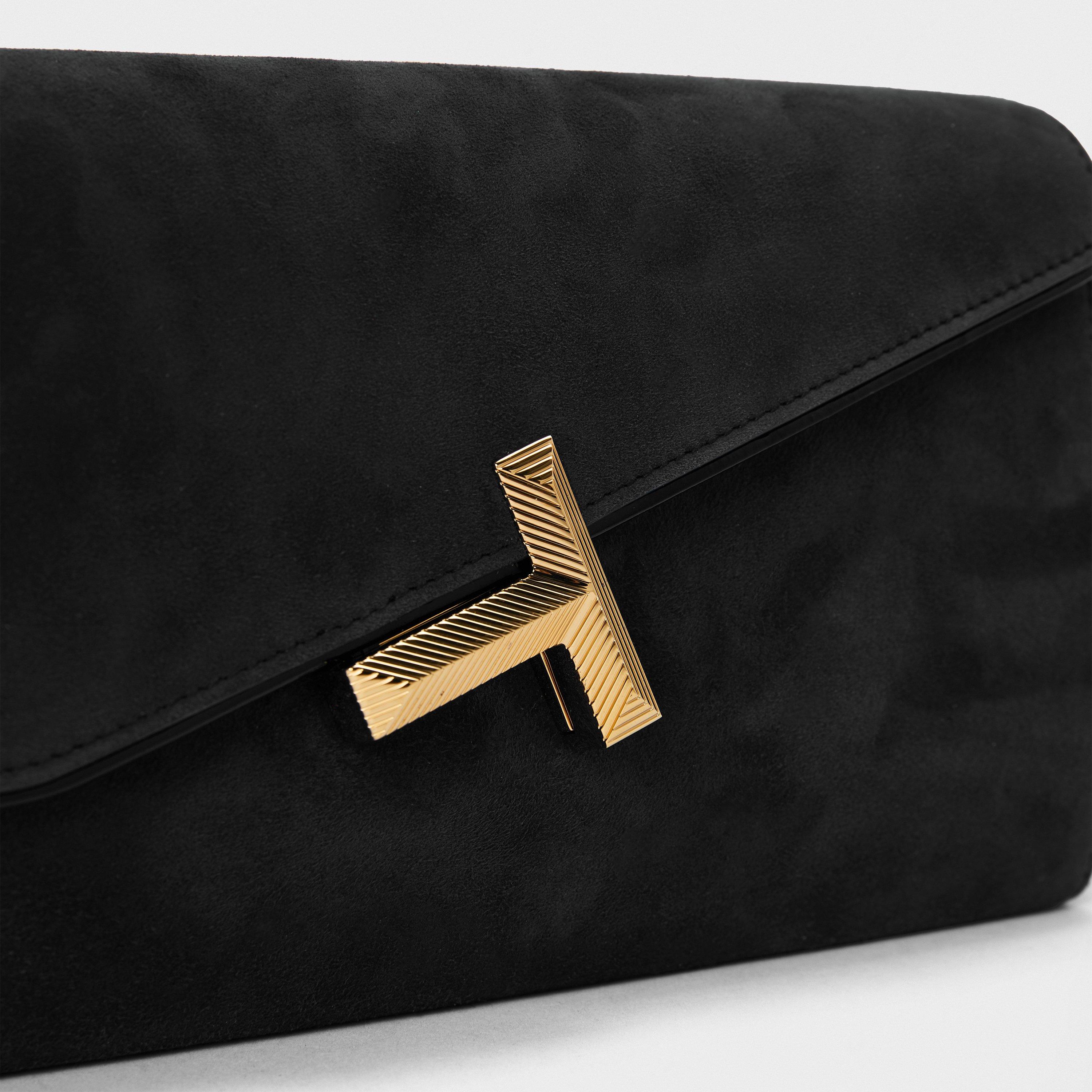 Black - Tiffany - Clutch Bag - 4