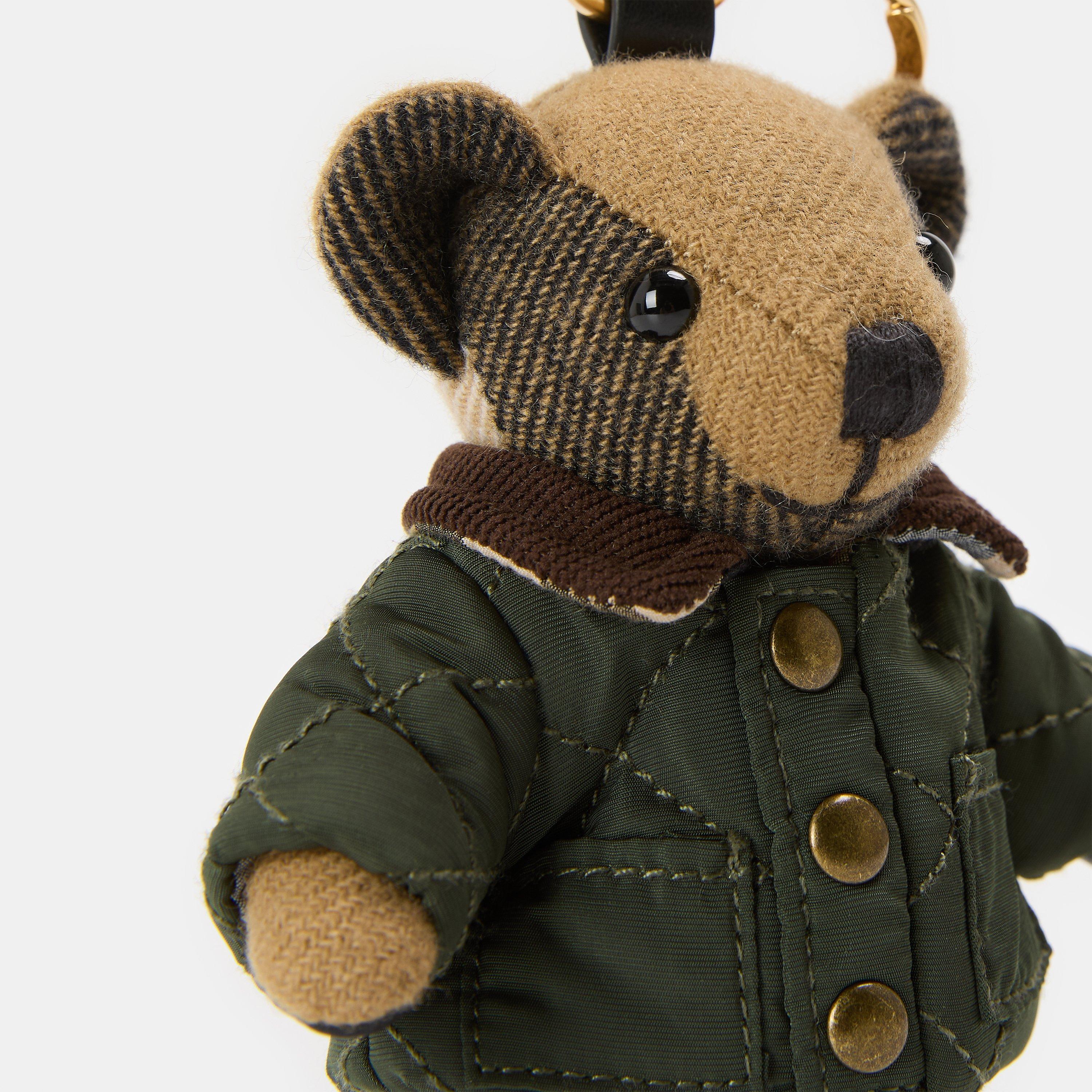 Shale - Burberry - Women's Burb Thomas Quilt Keyring - 3