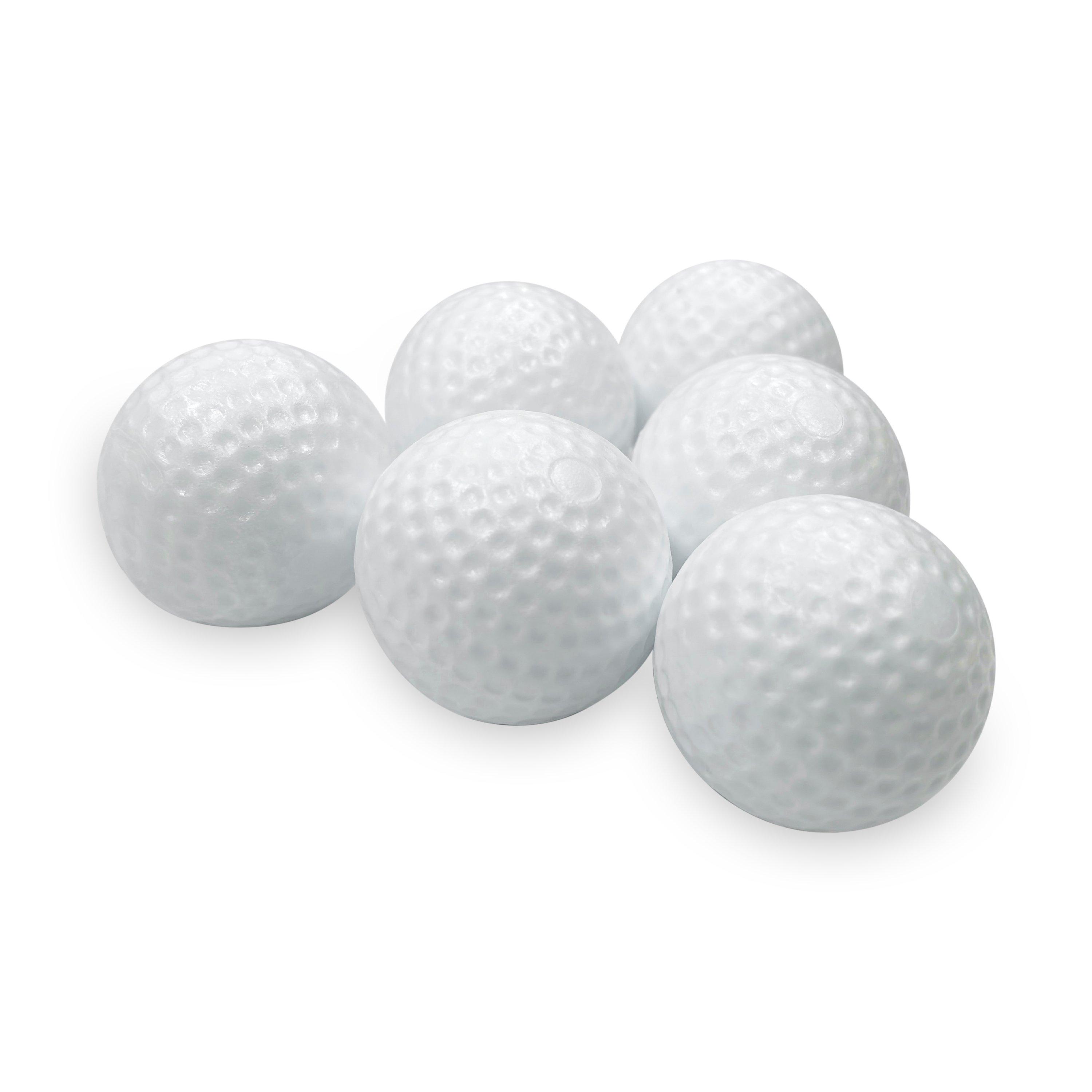 - - Slazenger - 6 Pack of 30% Distance Golf Balls Adults - 3