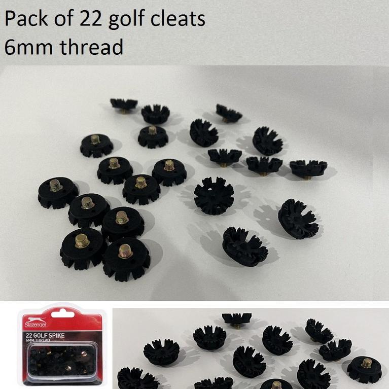 - - Slazenger - Performance Golf Cleats - Pack of 22 - 2
