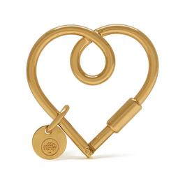 Mulberry Loop Heart Keyring