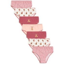 Studio Studio Younger Girls 7 Pack Bear Print Briefs