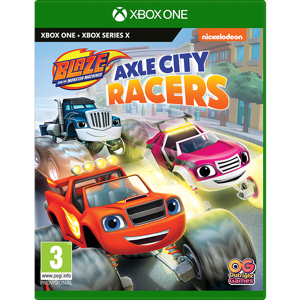 Xbox One - Outright Games - Blaze and the Monster Machines: Axle City Racers - 1