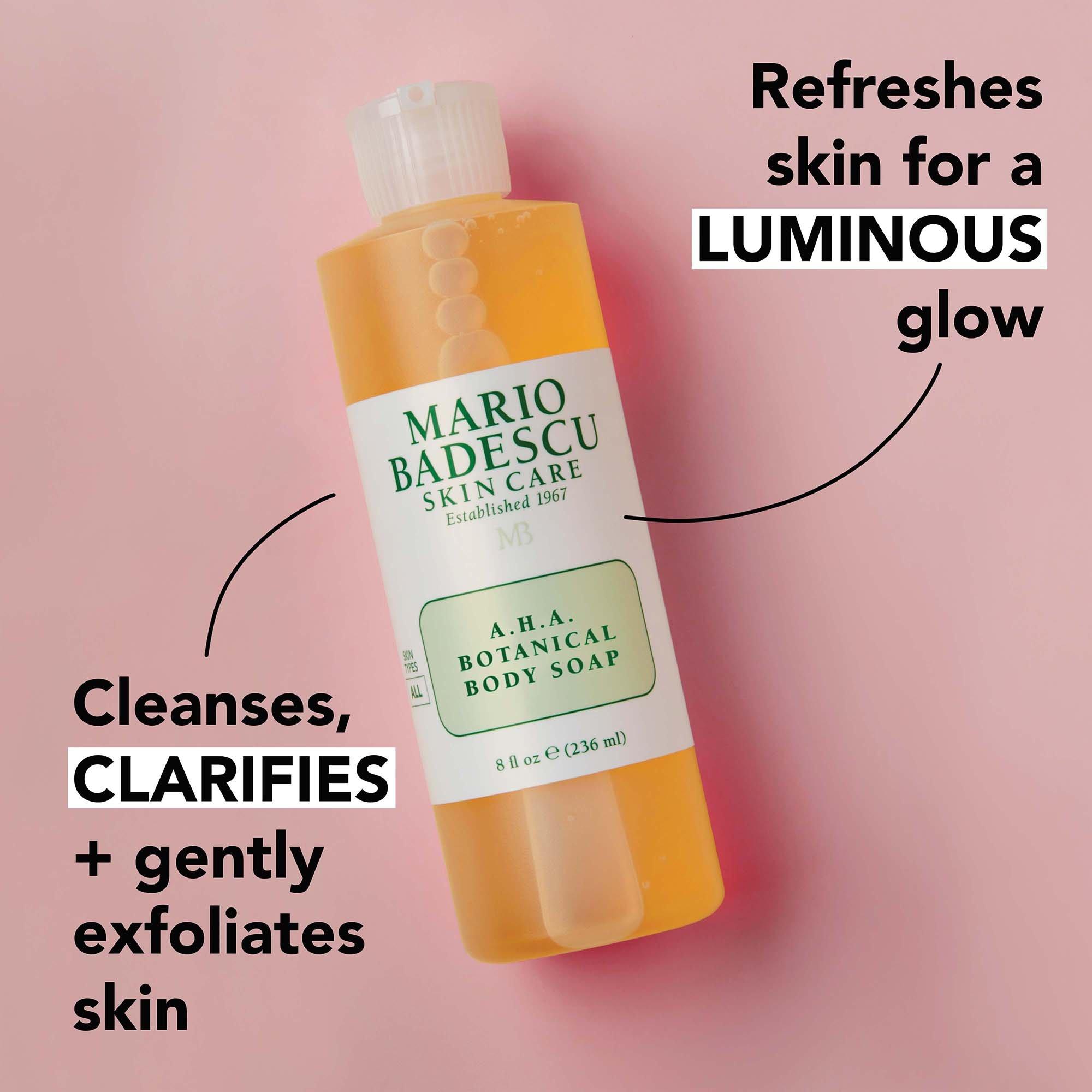 Clear - Mario Badescu - AHA Botanical Body Soap - 4