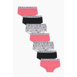 Studio Studio Older Girl 7 Pack Peace Vibe Briefs