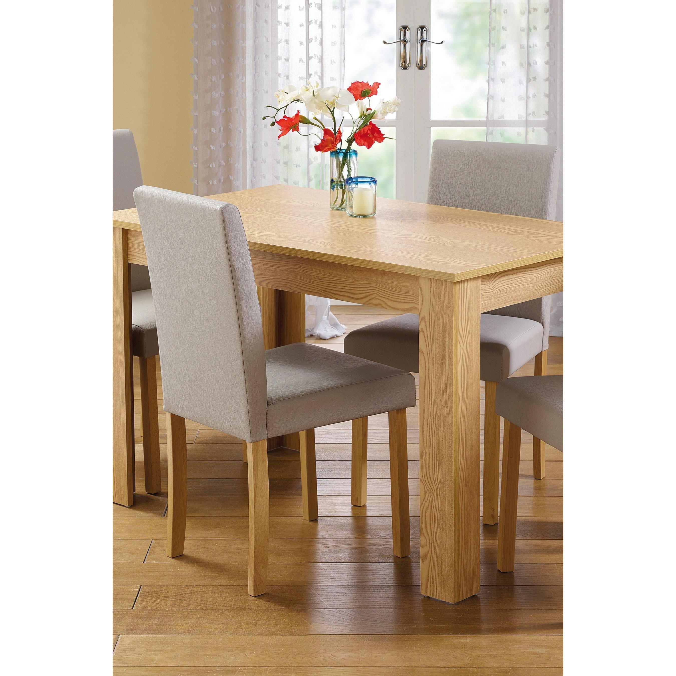 Grey - Homelife - 5-Piece Kingston Dining Set - 2