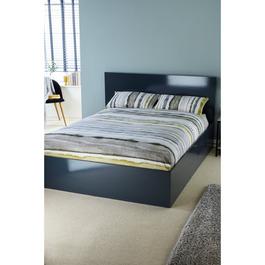 Homelife Homelife High Gloss Ottoman Bed