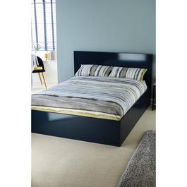 Homelife Homelife High Gloss Ottoman Bed