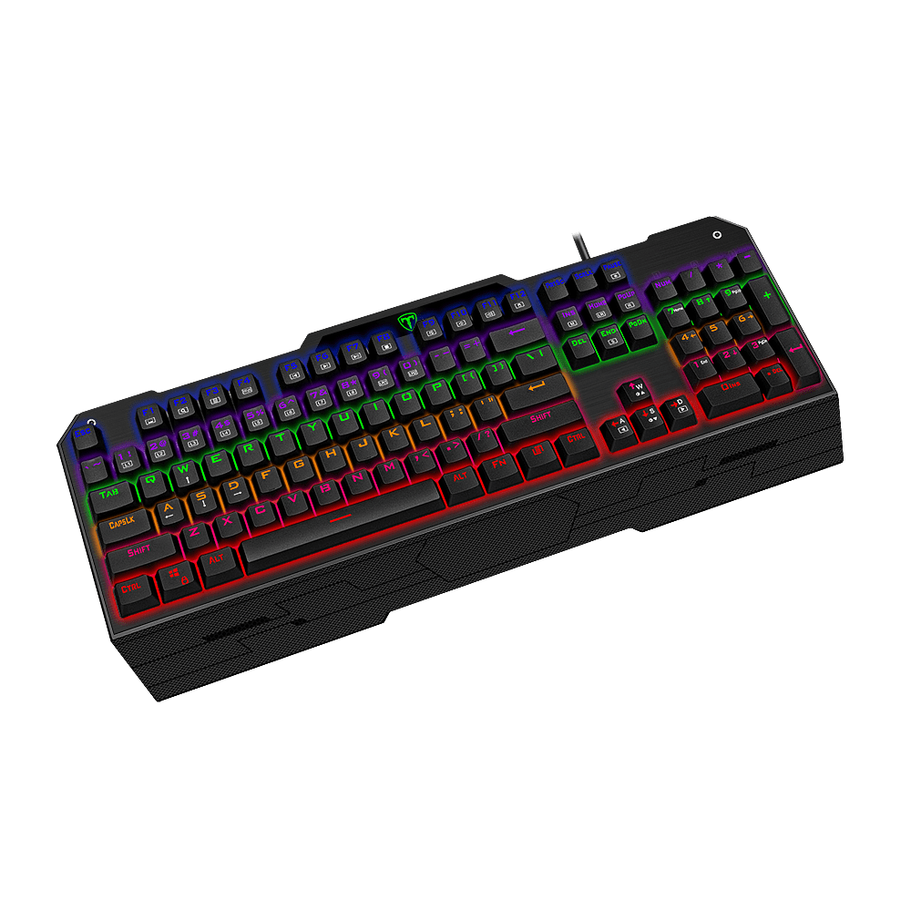 Crna - T-DAGGER - T-TGK301 Battleship Gaming Keyboard - 4