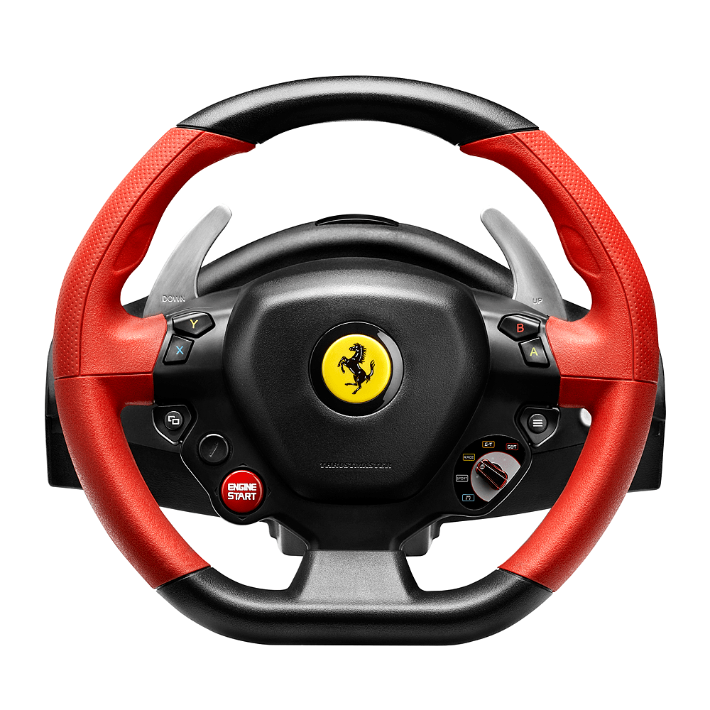 Red/Black - Thrustmaster - Ferrari 458 Spider Xbox Racing Wheel - 2