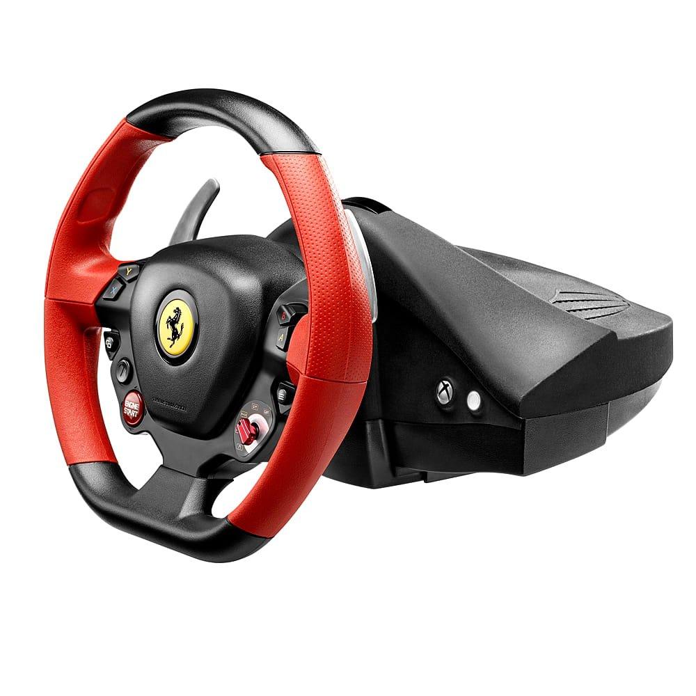 Red/Black - Thrustmaster - Ferrari 458 Spider Xbox Racing Wheel - 3