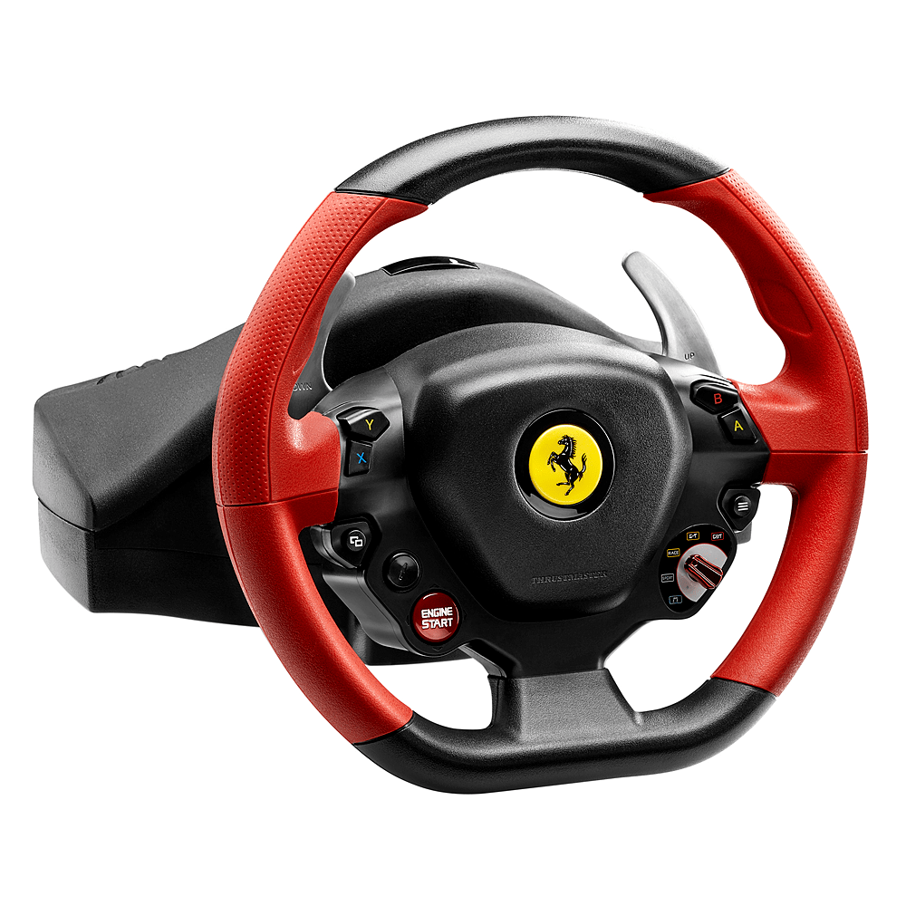 Red/Black - Thrustmaster - Ferrari 458 Spider Xbox Racing Wheel - 4