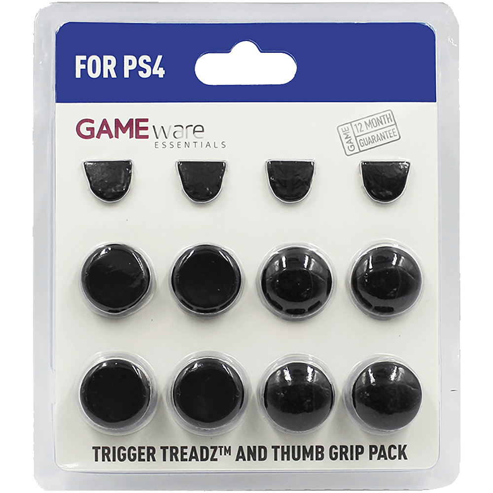 Ps4 - GAMEware - Gameware Trigger Treadz & Thumb Grip Pack – PS4 - 1