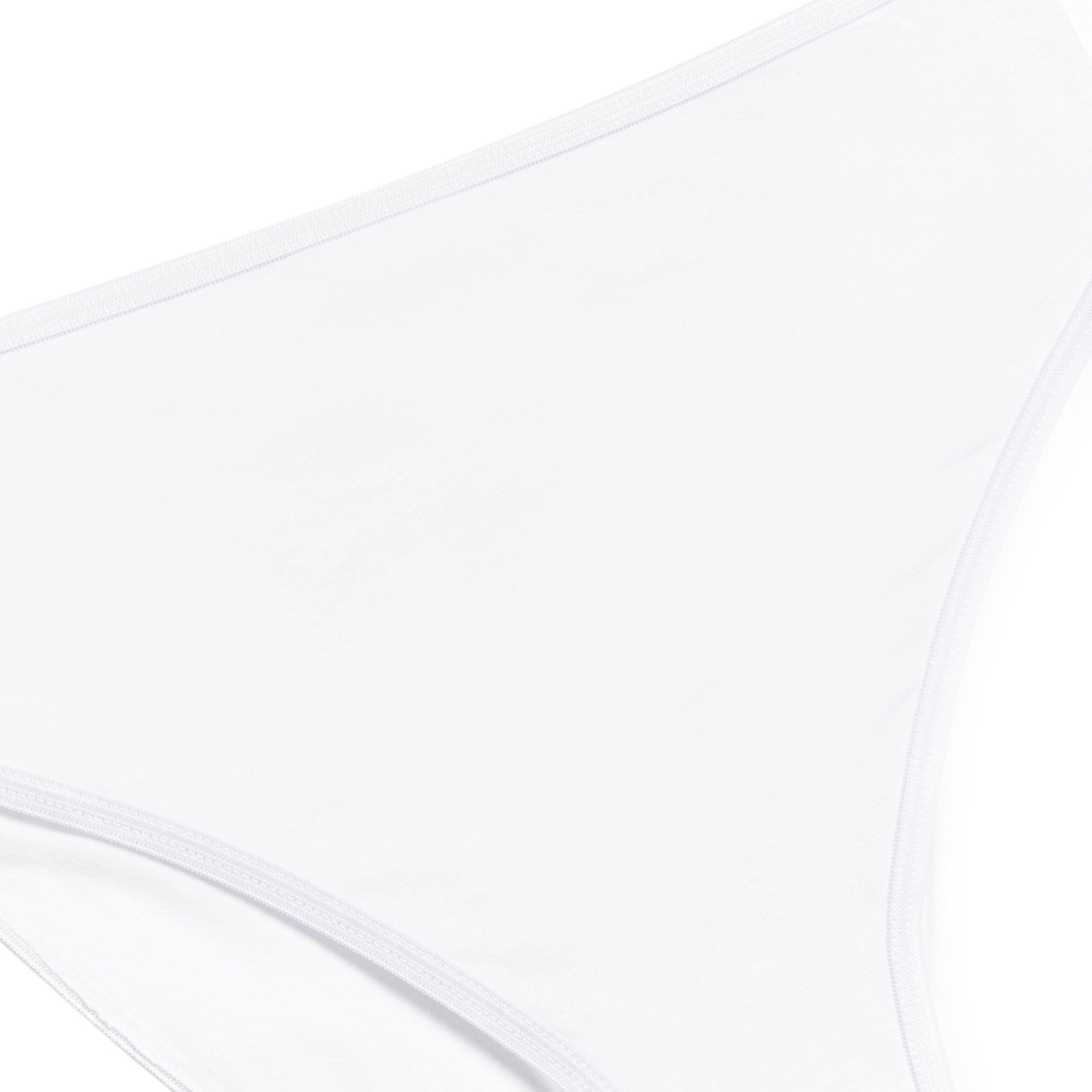 White - Be You - 5 Pack High Leg Briefs - 3
