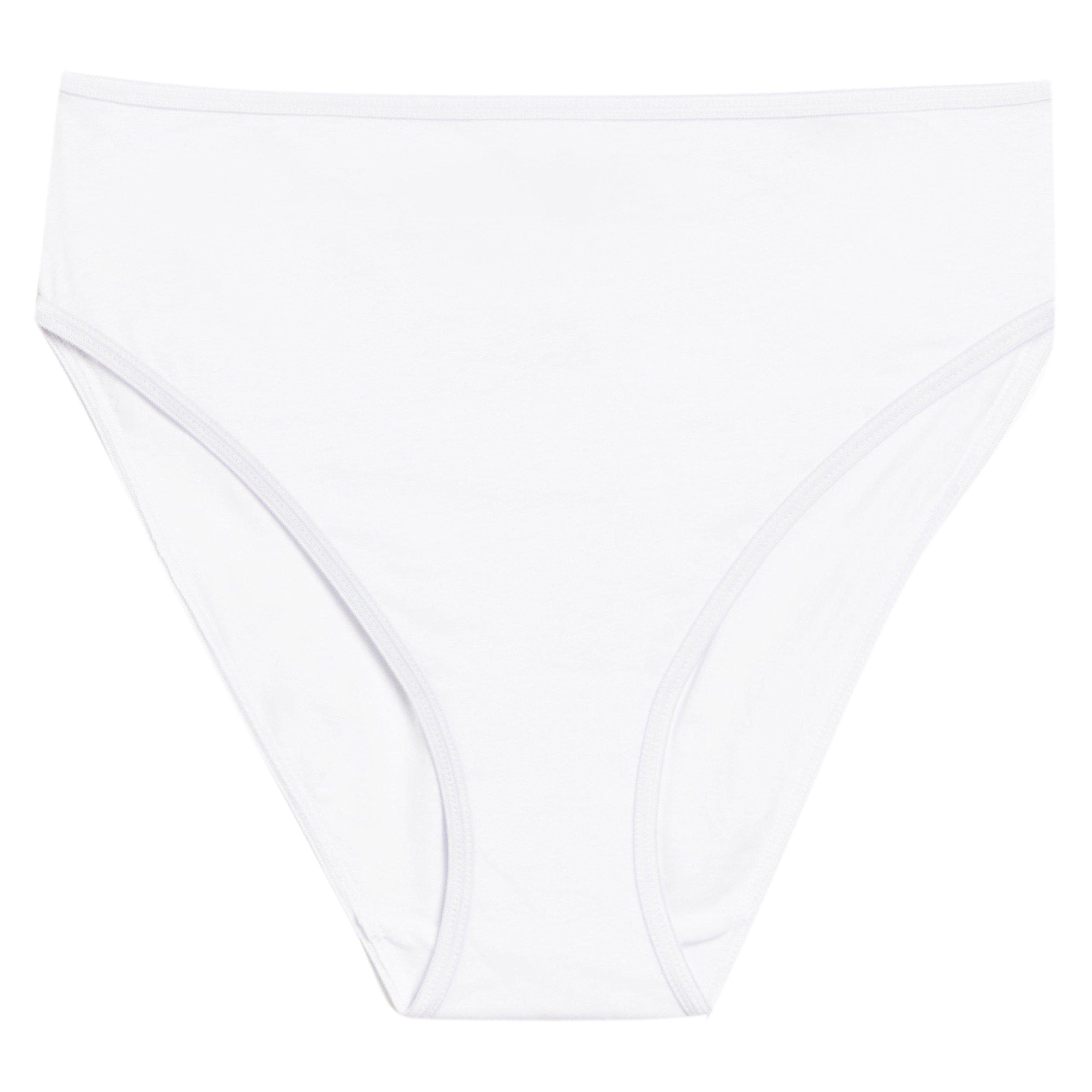 White - Be You - 5 Pack High Leg Briefs - 4
