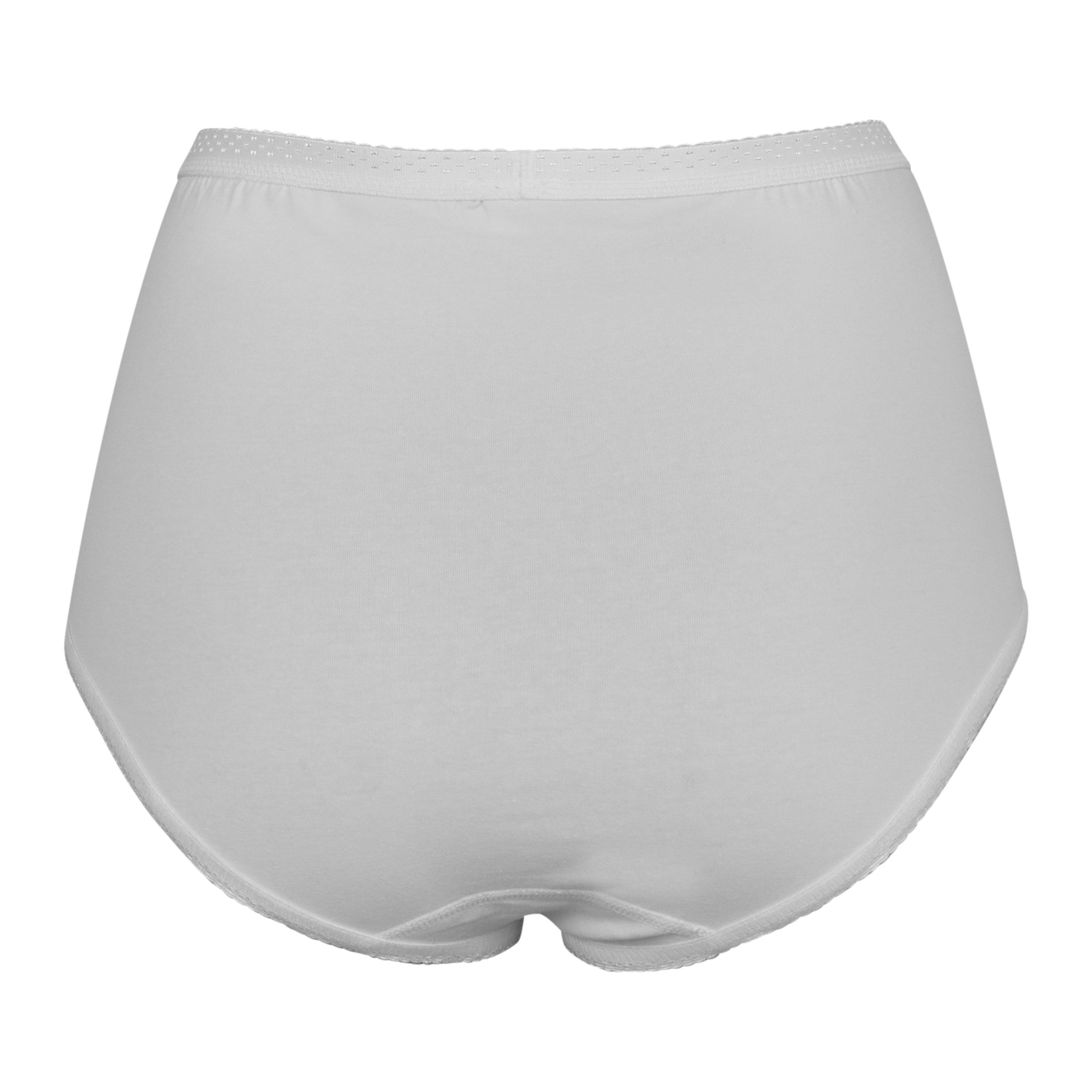 Hvid - Be You - 5 Pack Control Full Briefs white - 4