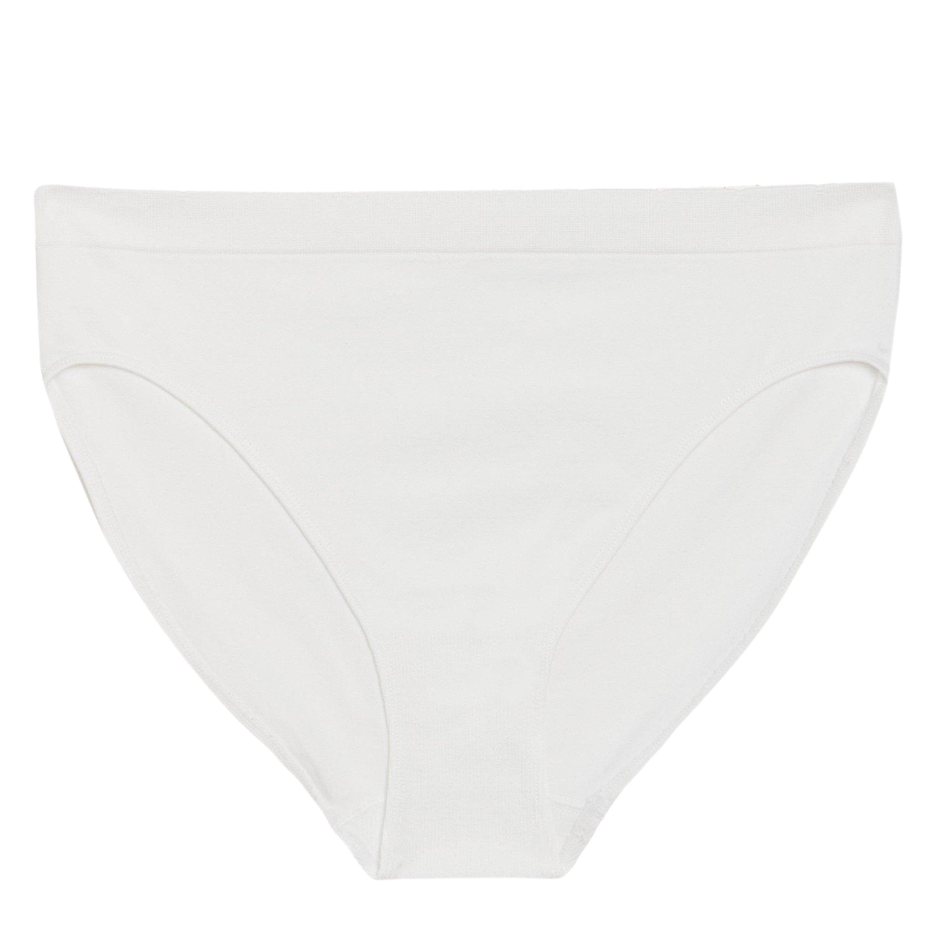 Hvid - Be You - Women's Studio Pack Seam-Free High Waist Brief - 2