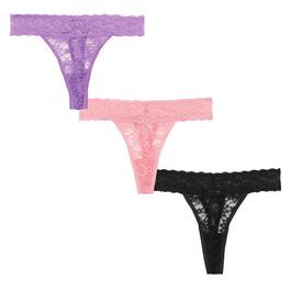Be You 3 Pack Lace Thong