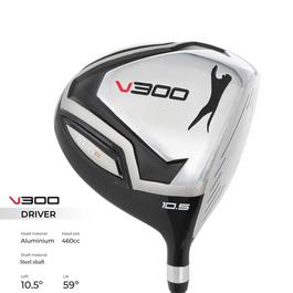 Slazenger Mens V300 Golf Driver Steel Shaft