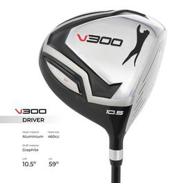 Slazenger V300 Mens Graphite Driver Right Hand And Left Hand