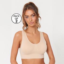 Be You 2 2 Pack Seam Free Comfort Bra