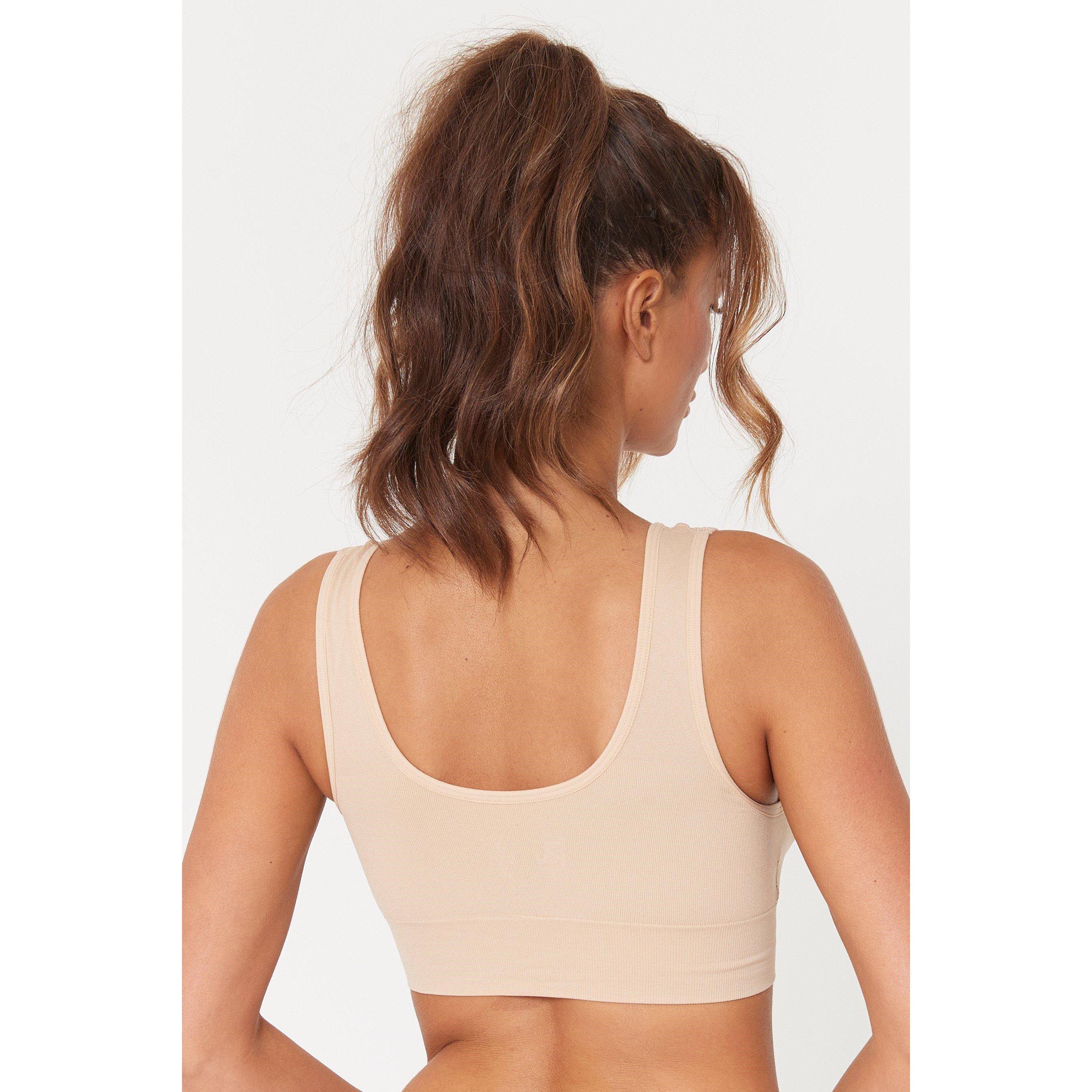 Schwarz/Hautfarben - Be You - 2 2 Pack Seam Free Comfort Bra - 6