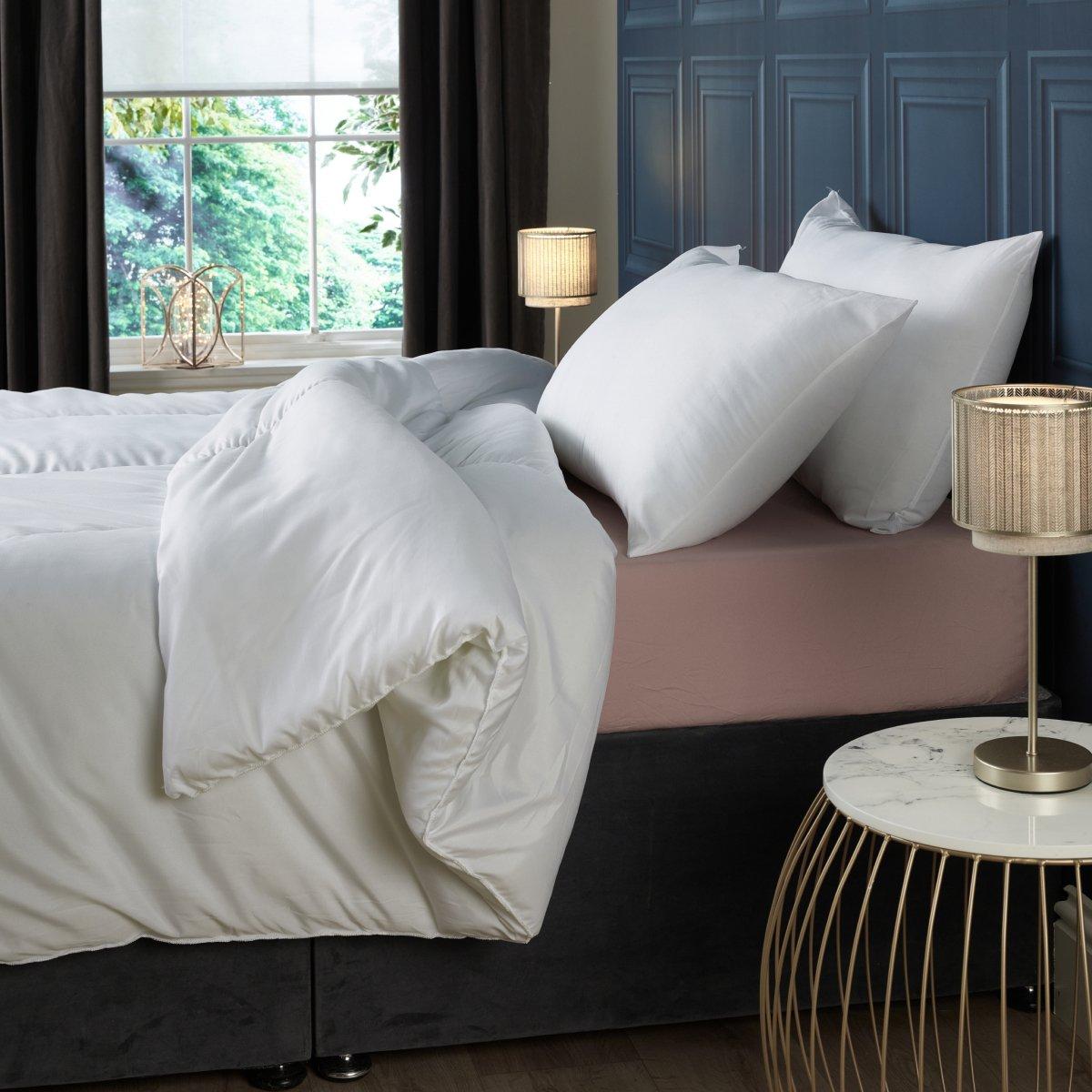 White - Downland - Downland's Soft Support Pillow Pair - 3