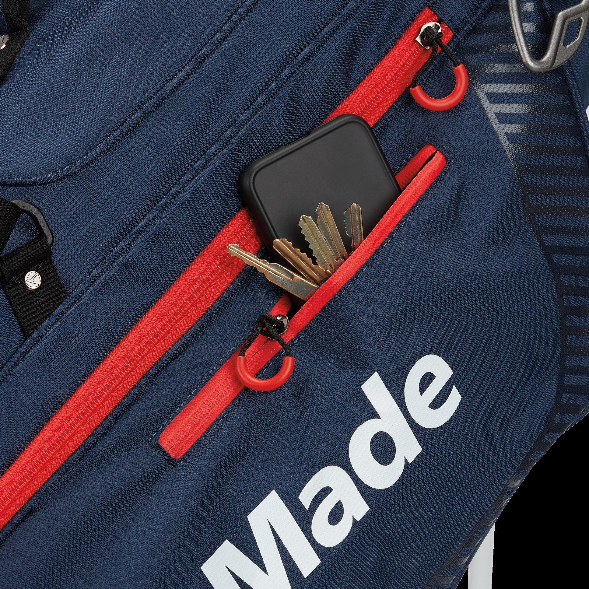 Navy/Red - TaylorMade - Men's Pro Golf Stand Bags - 5