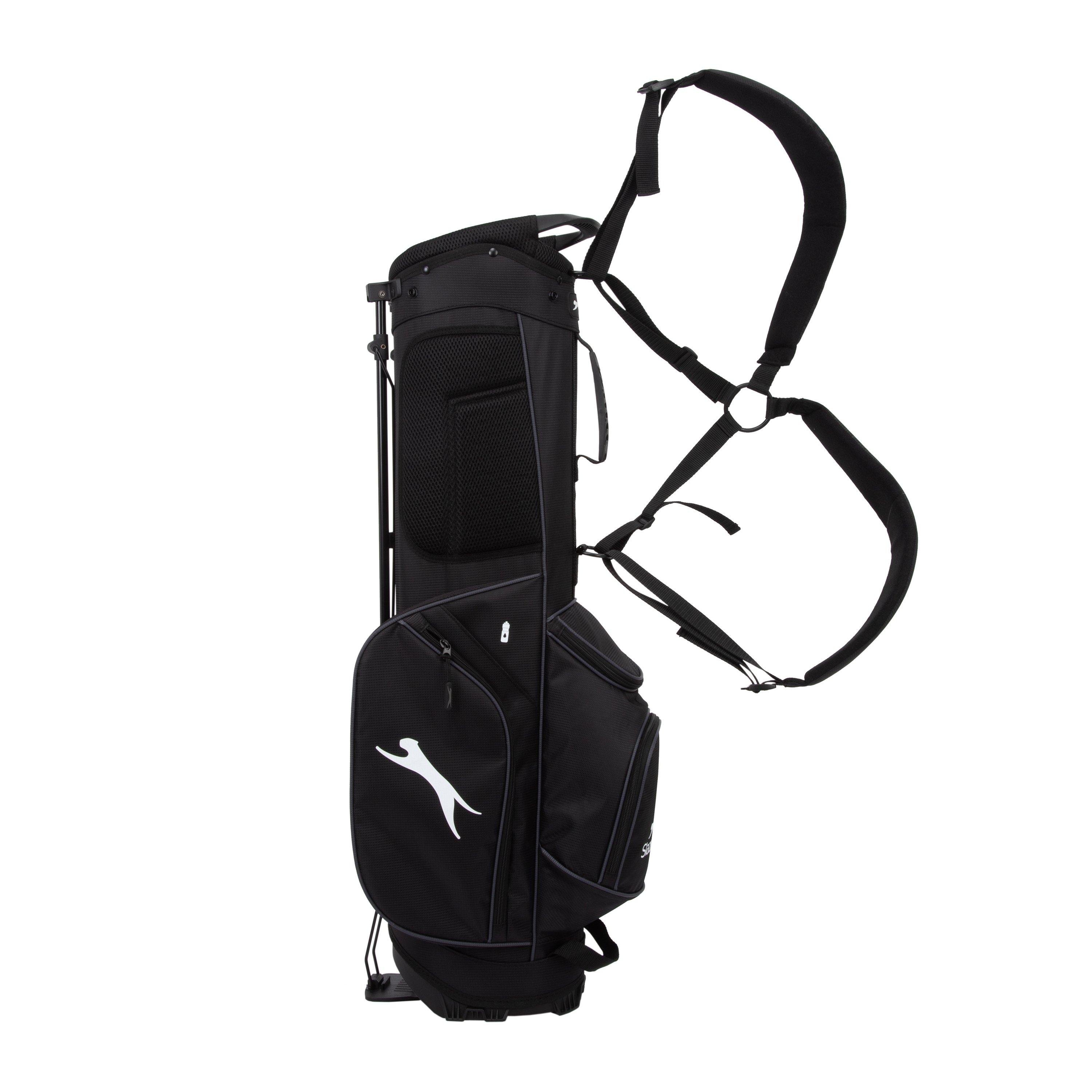 Black/Grey - Slazenger - Micro Stand Bag - 3