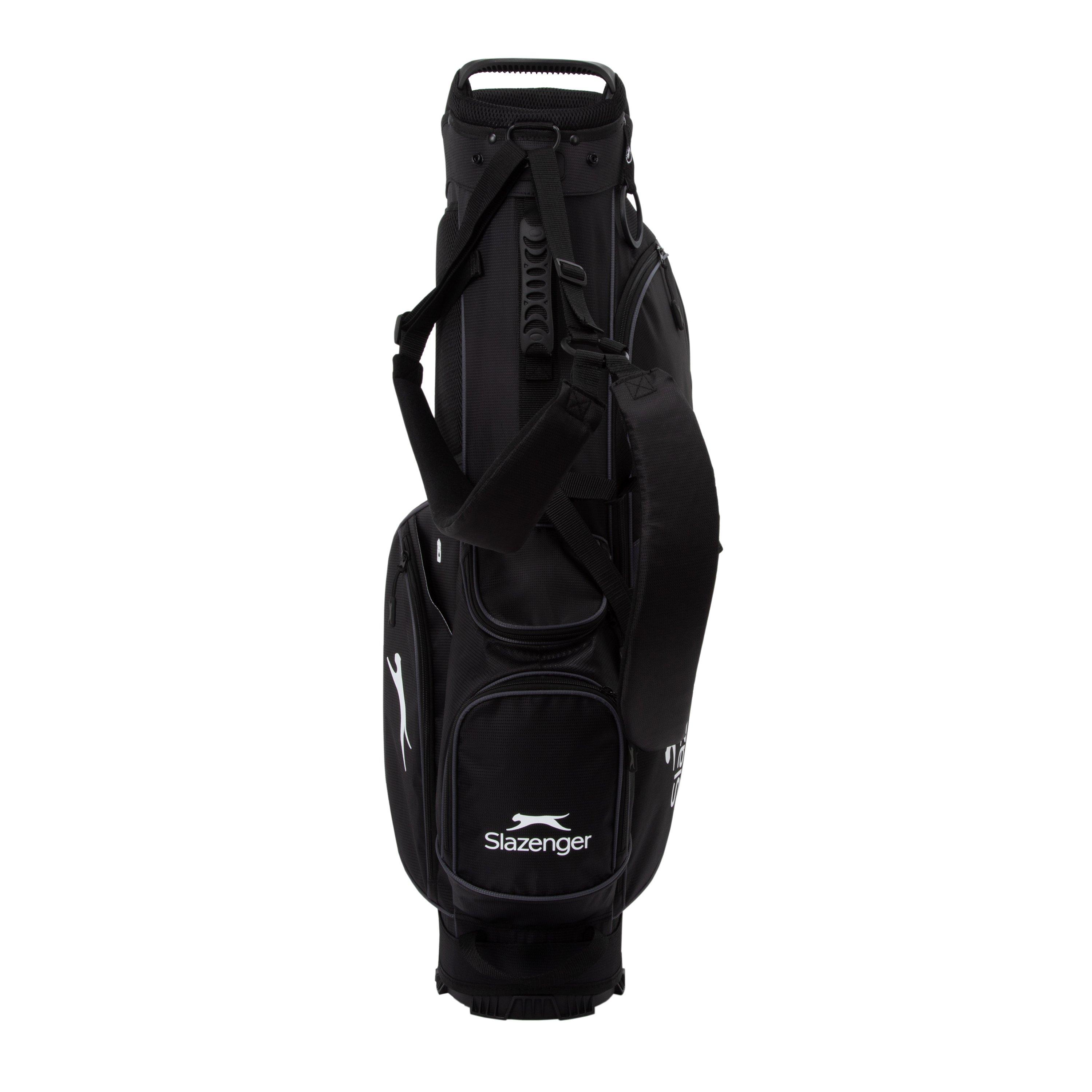 Black/Grey - Slazenger - Micro Stand Bag - 5