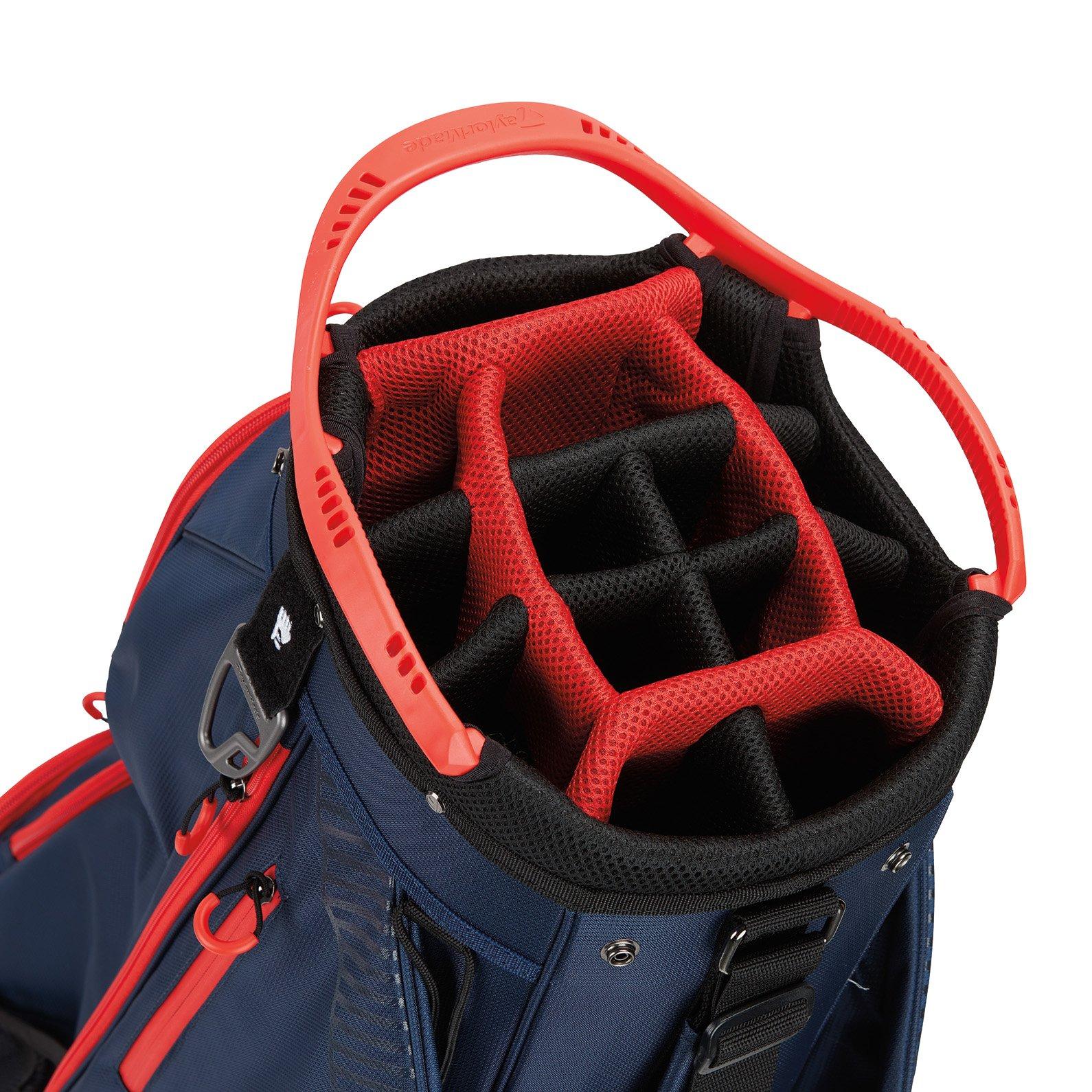Navy/Red - TaylorMade - Men's Pro Golf Cart Bags - 5