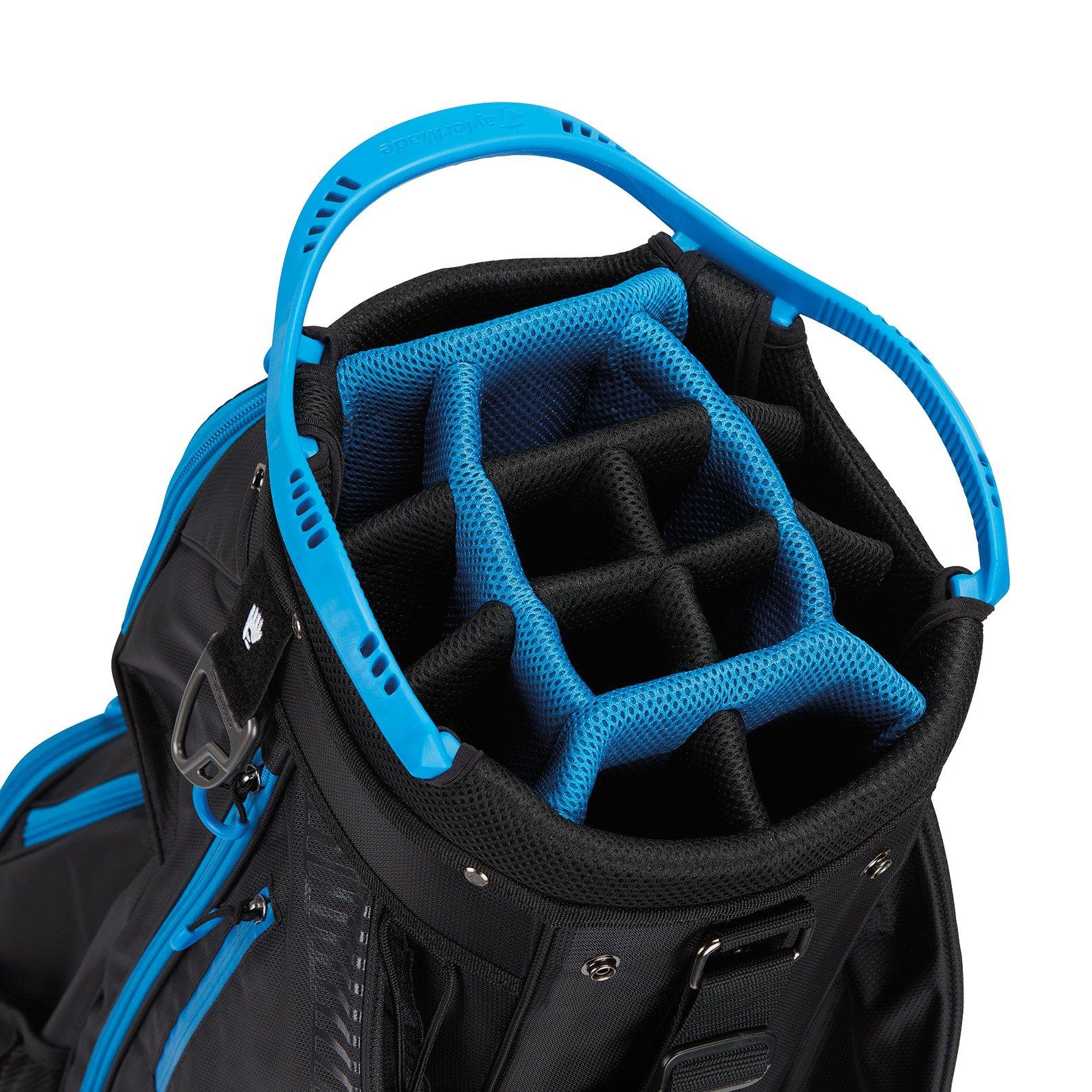 Black/Blue - TaylorMade - Men's Pro Golf Cart Bags - 5
