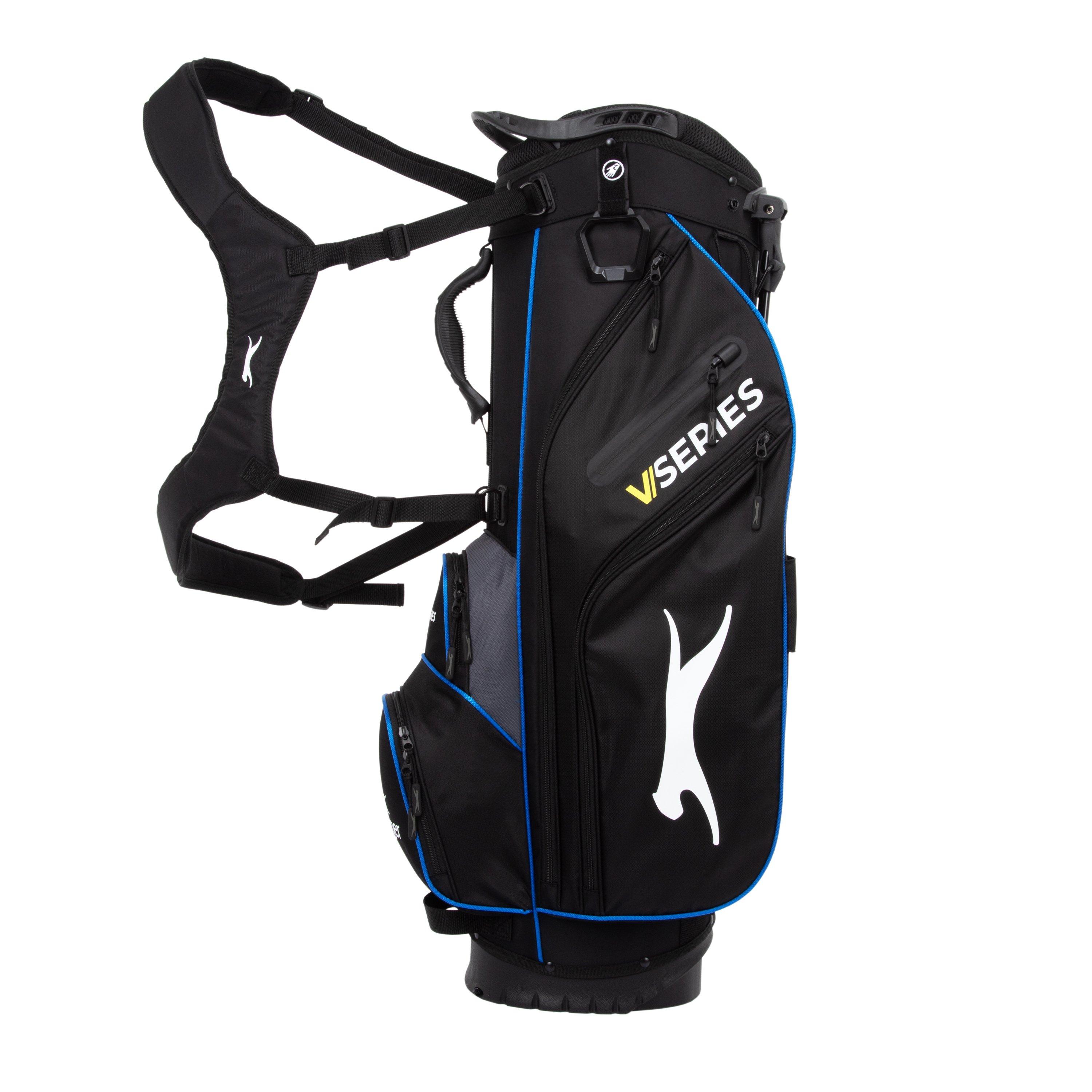 Black - Slazenger - V Series Original Golf Stand Bag - 2