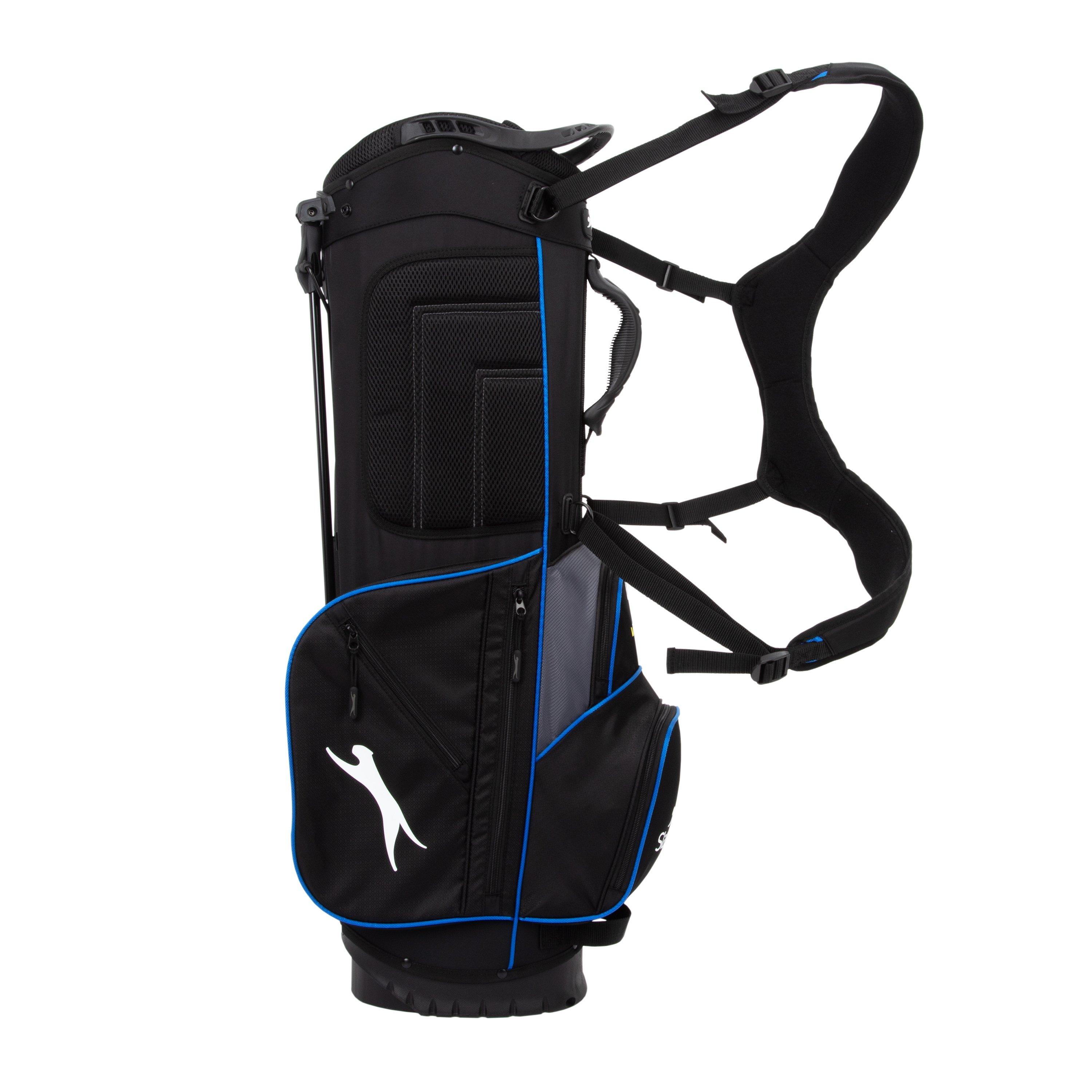 Black - Slazenger - V Series Original Golf Stand Bag - 3