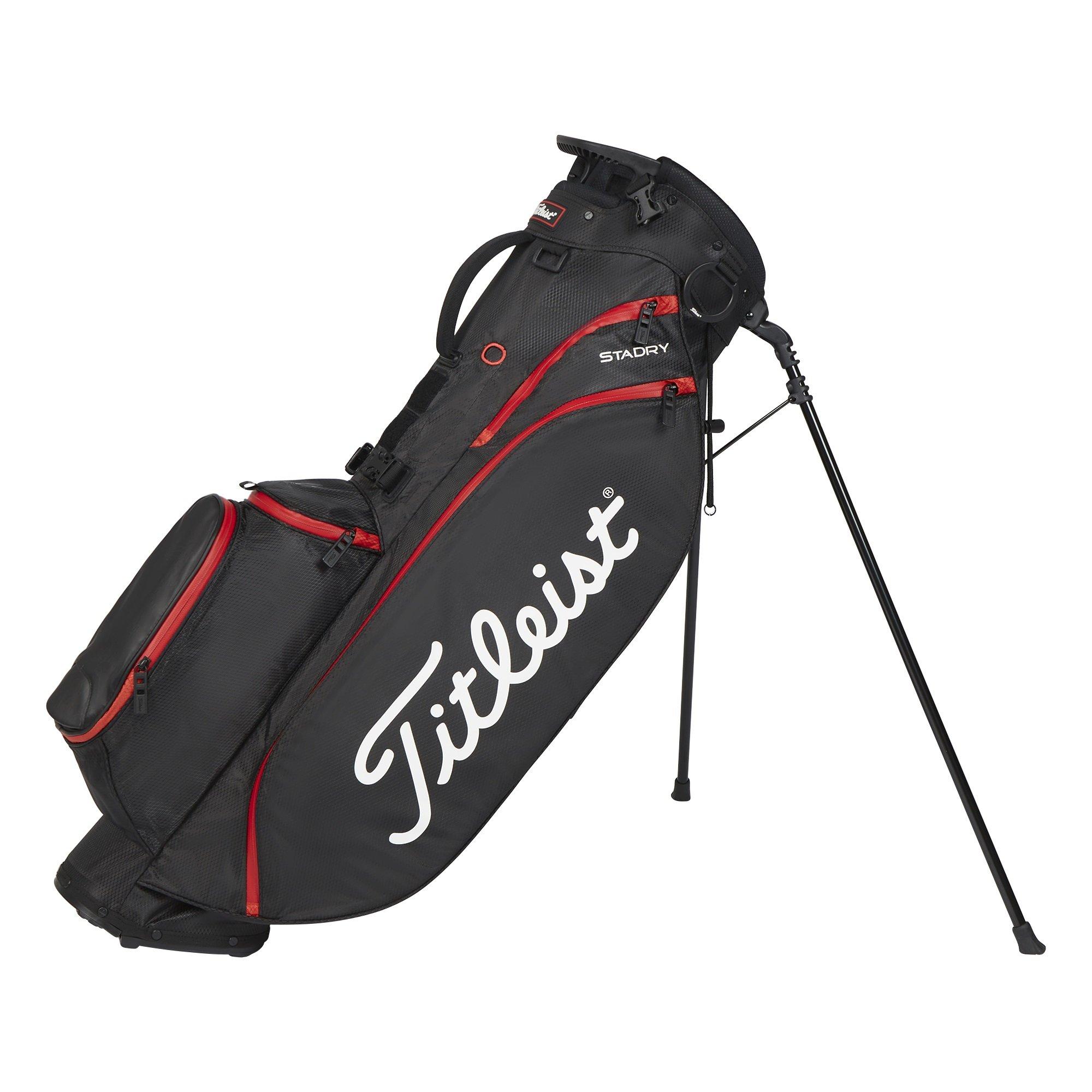 Blk/Red - Titleist - Adults Players Golf Stand Bags - 1