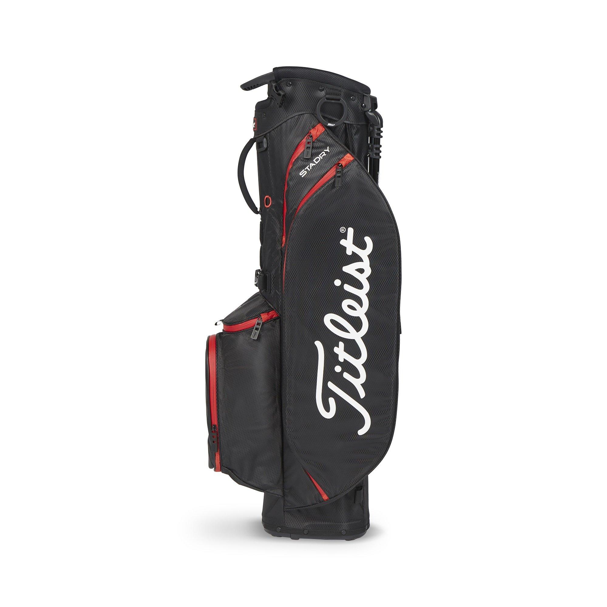 Blk/Red - Titleist - Adults Players Golf Stand Bags - 2
