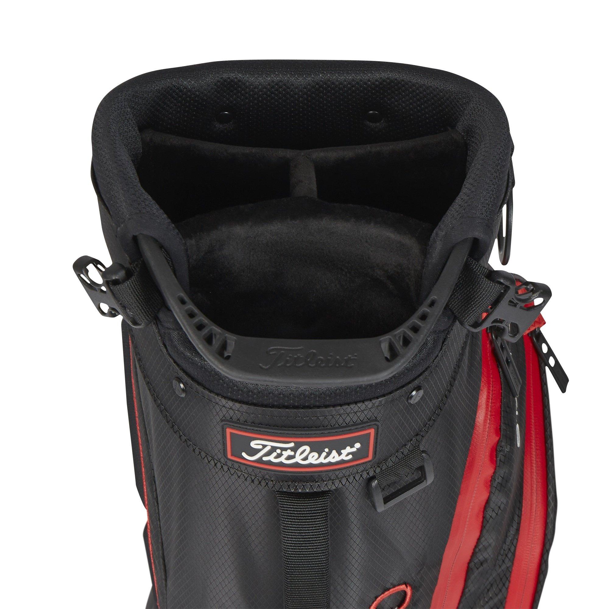 Blk/Red - Titleist - Adults Players Golf Stand Bags - 4