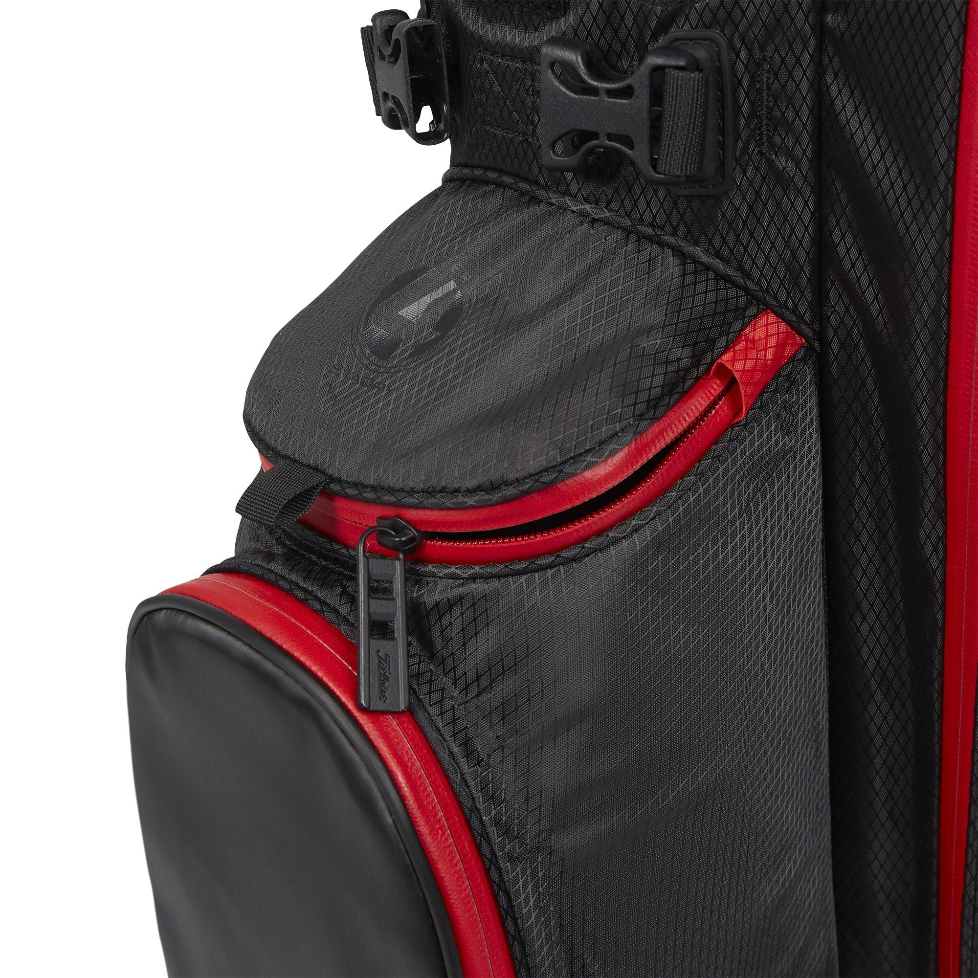 Blk/Red - Titleist - Adults Players Golf Stand Bags - 5