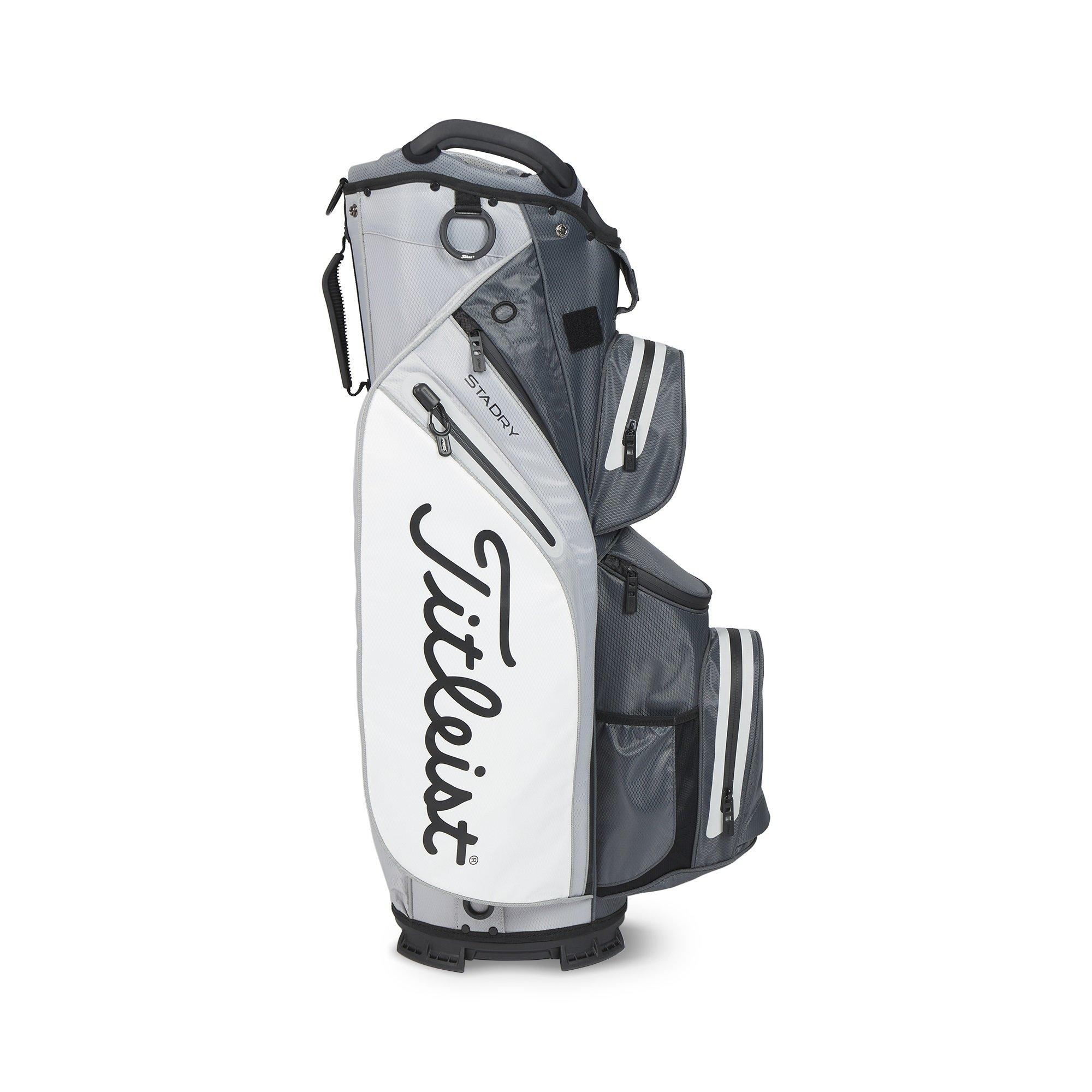 Char/Gry/Wte - Titleist - Adults 14-Way Dry Golf Stand Bags - 2