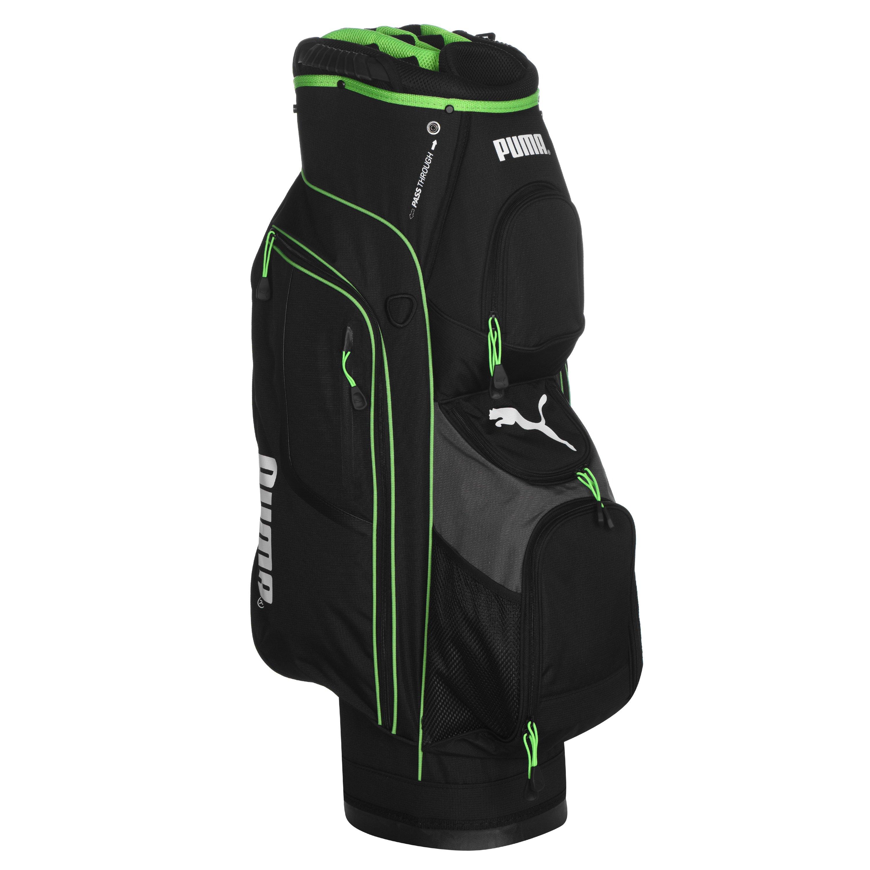 Black/Green - Puma - Golf Cart Bag - 2