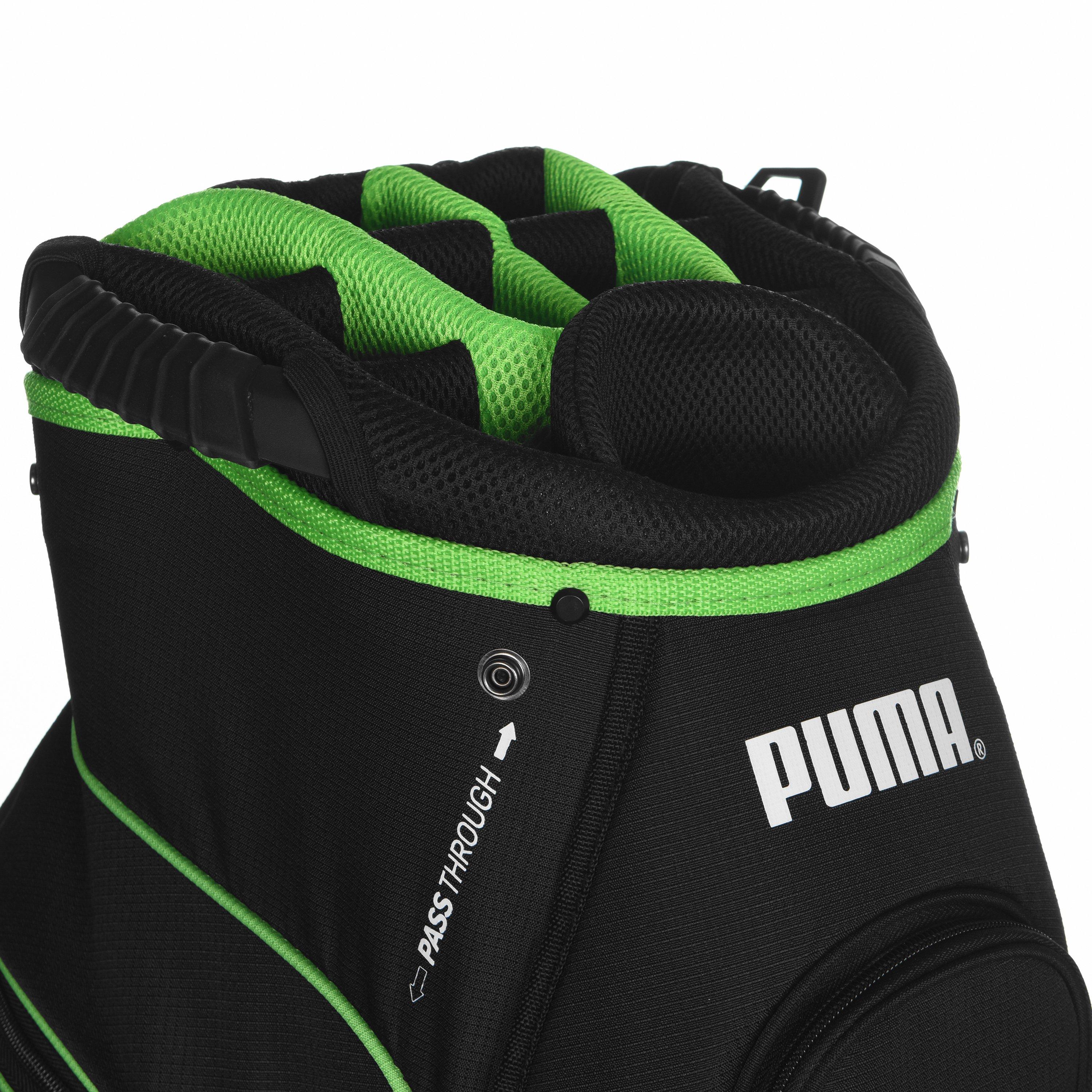 Black/Green - Puma - Golf Cart Bag - 4