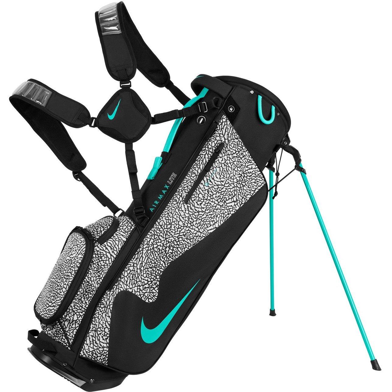 Black/Wolf Grey - Nike - Air Max Lite Golf Bag - 1