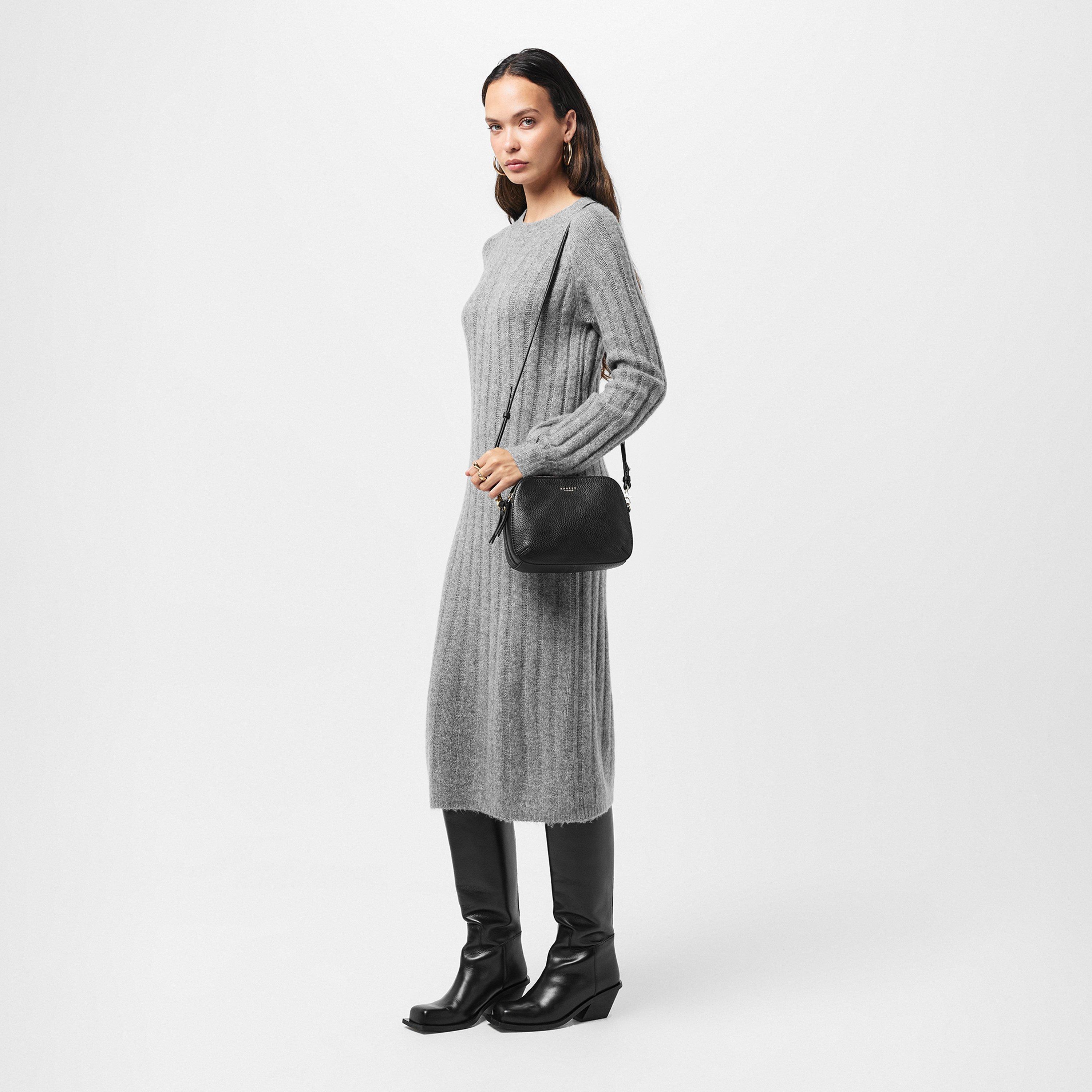 Black - Radley - Radley Med Ziptop Cross B - 3